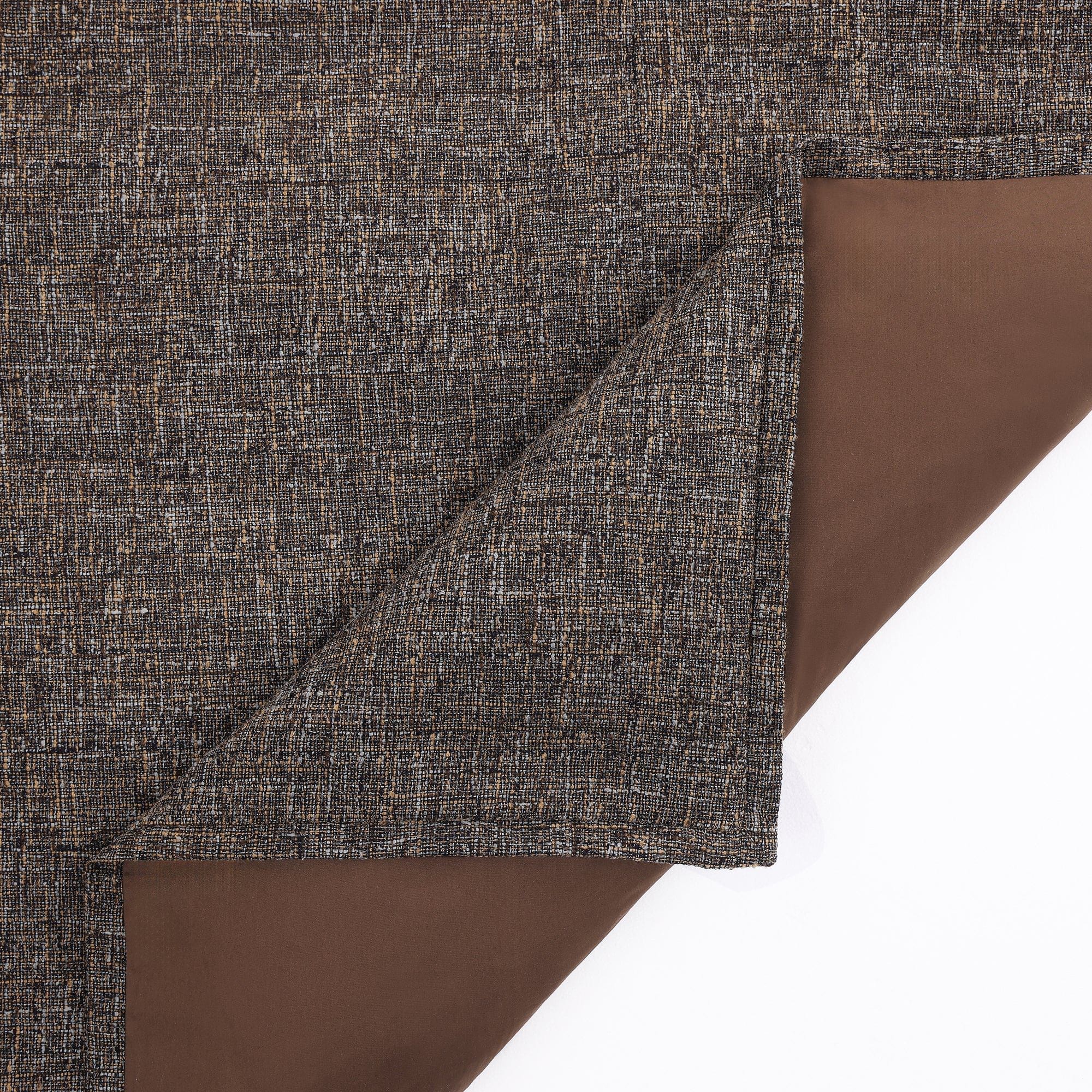 Tweed - King Comforter Set (Set of 3) - Brown