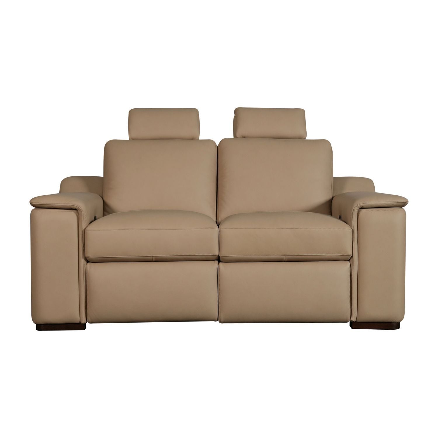 Armon - Loveseat With Power Footrest & ZG - Oslo Fawn