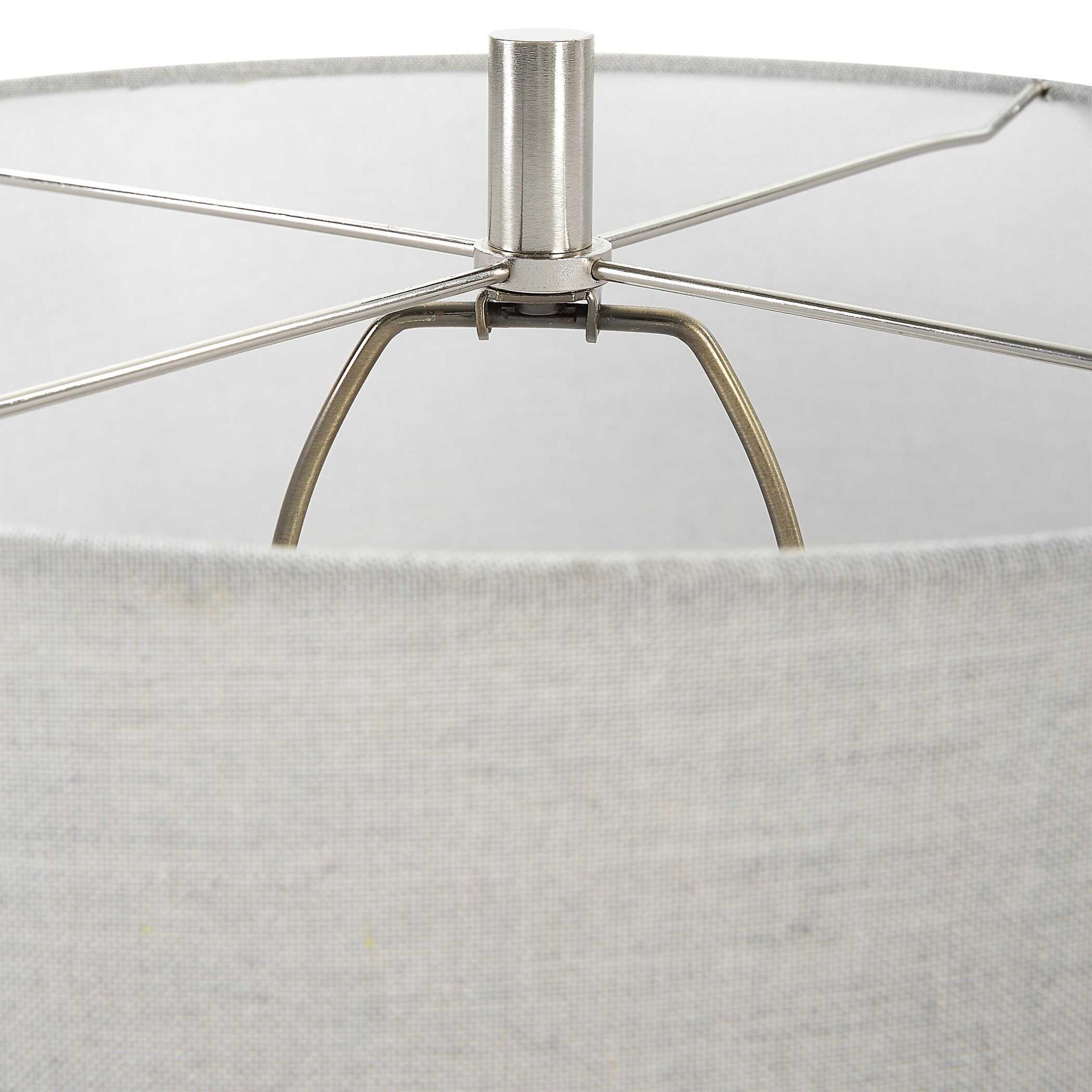 Odawa - Farmhouse Table Lamp - White