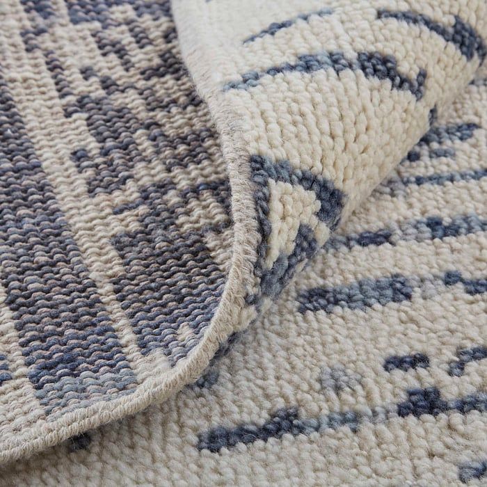 ROXFORD Collection - T6034 Ivory/Blue