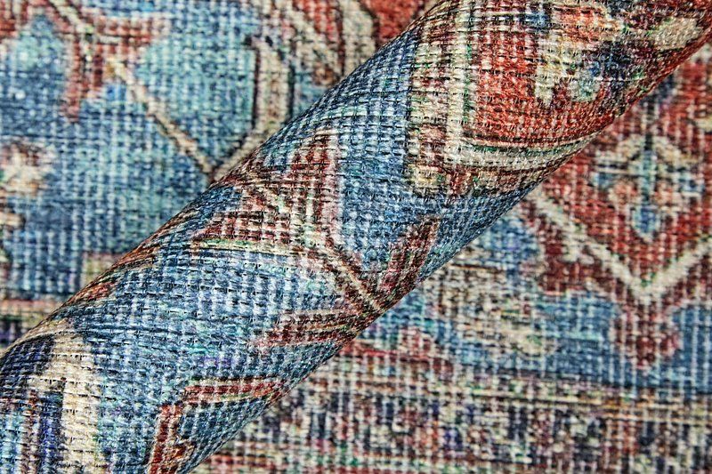 PERCY Collection - 39AHF Blue/Rust