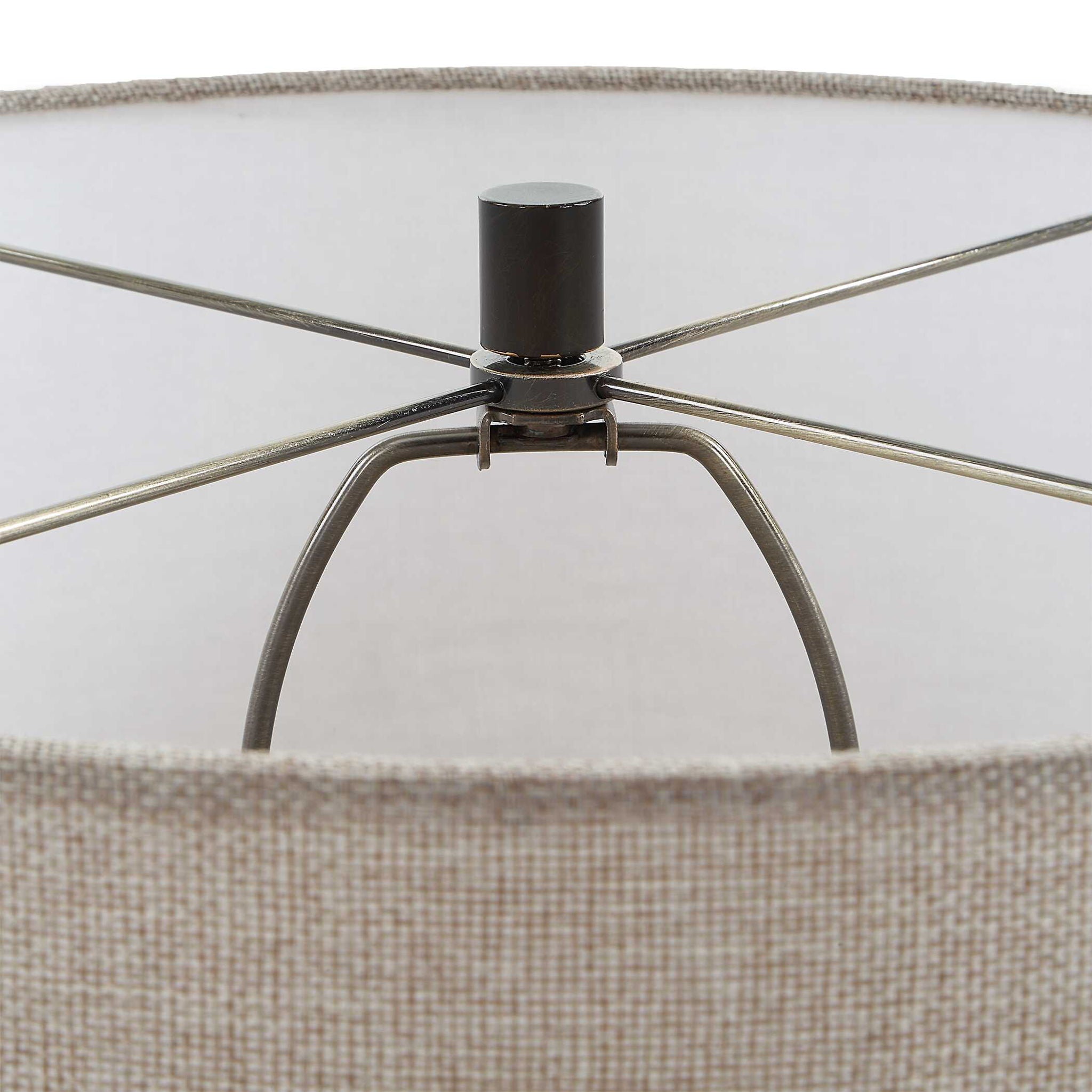 Barat - Ceramic Table Lamp - White