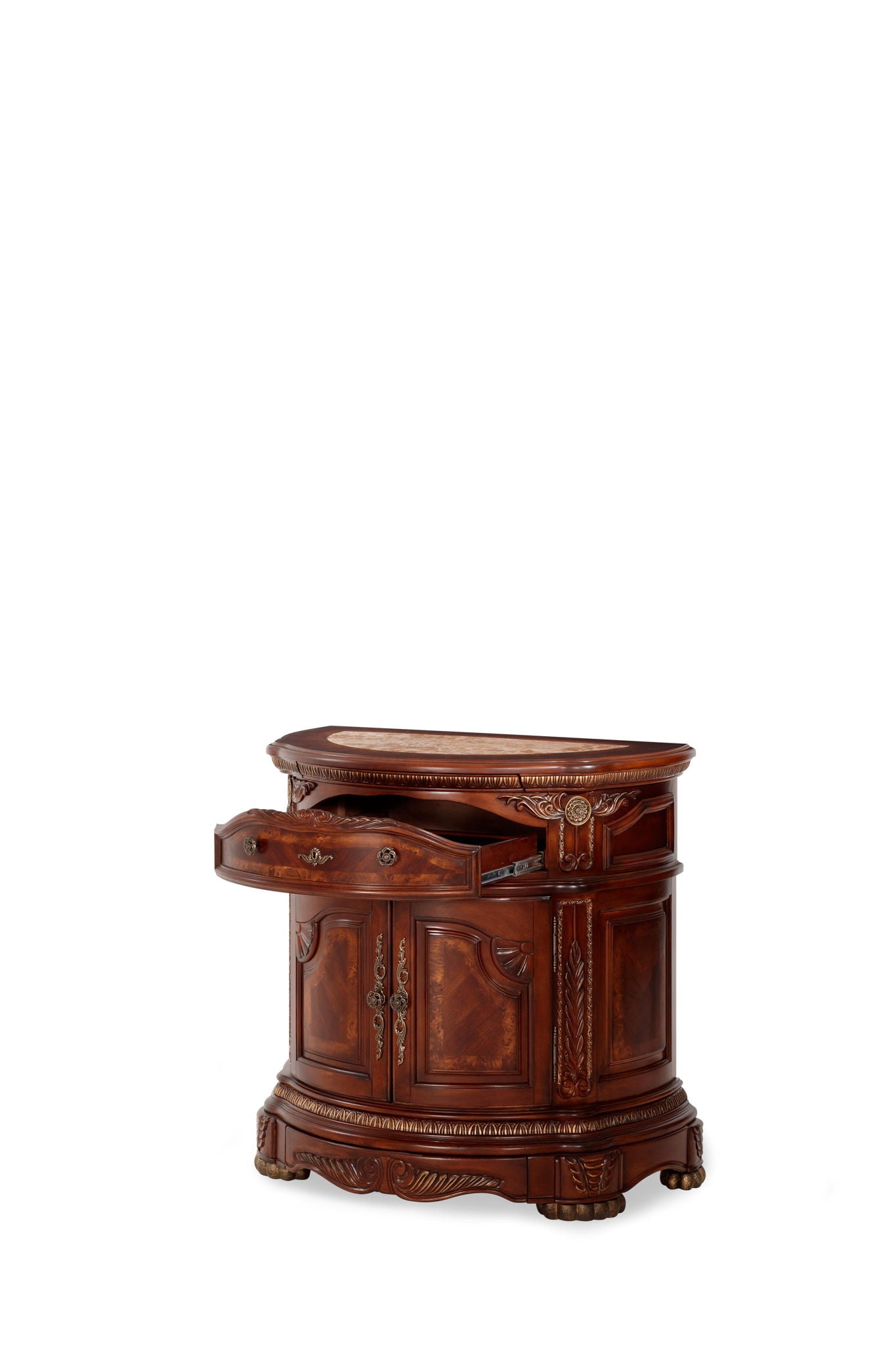 Cortina - Bedside Chest - Honey Walnut