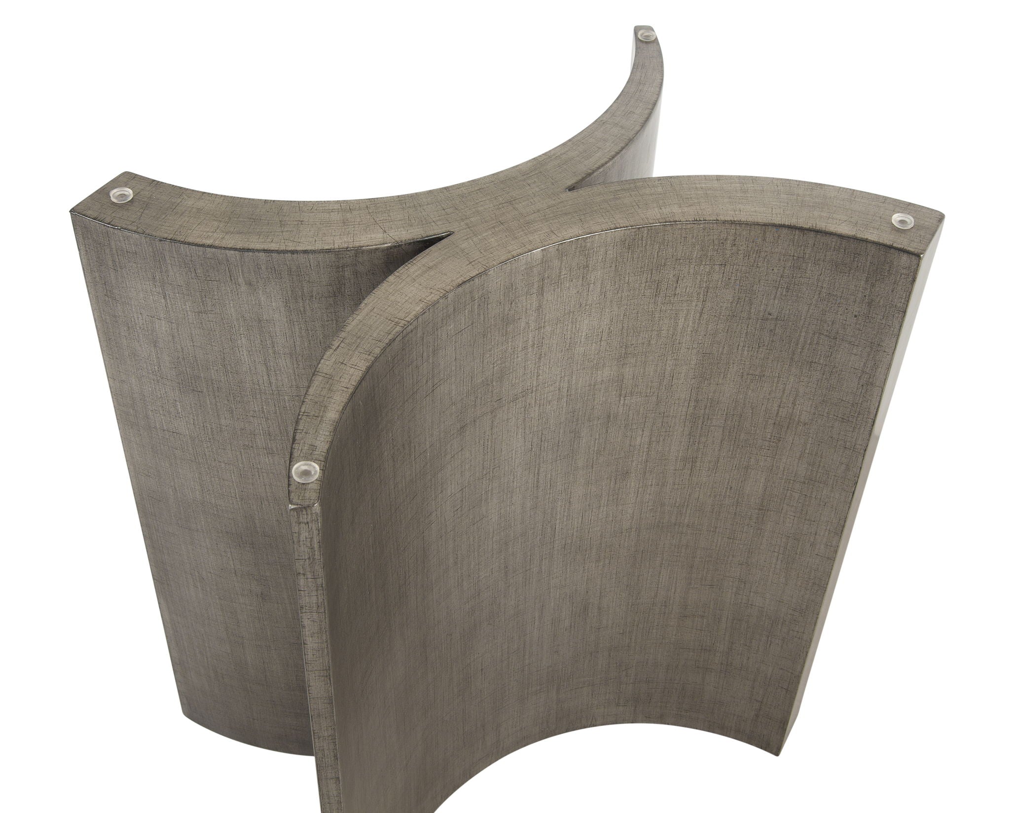 Symmetry - Dining Table Base - Silver