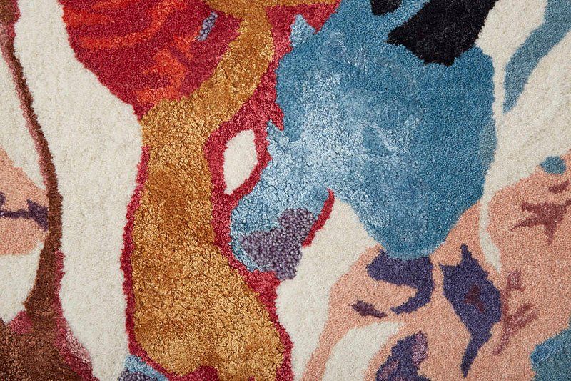DAFNEY Collection - 8863F Red/Multi