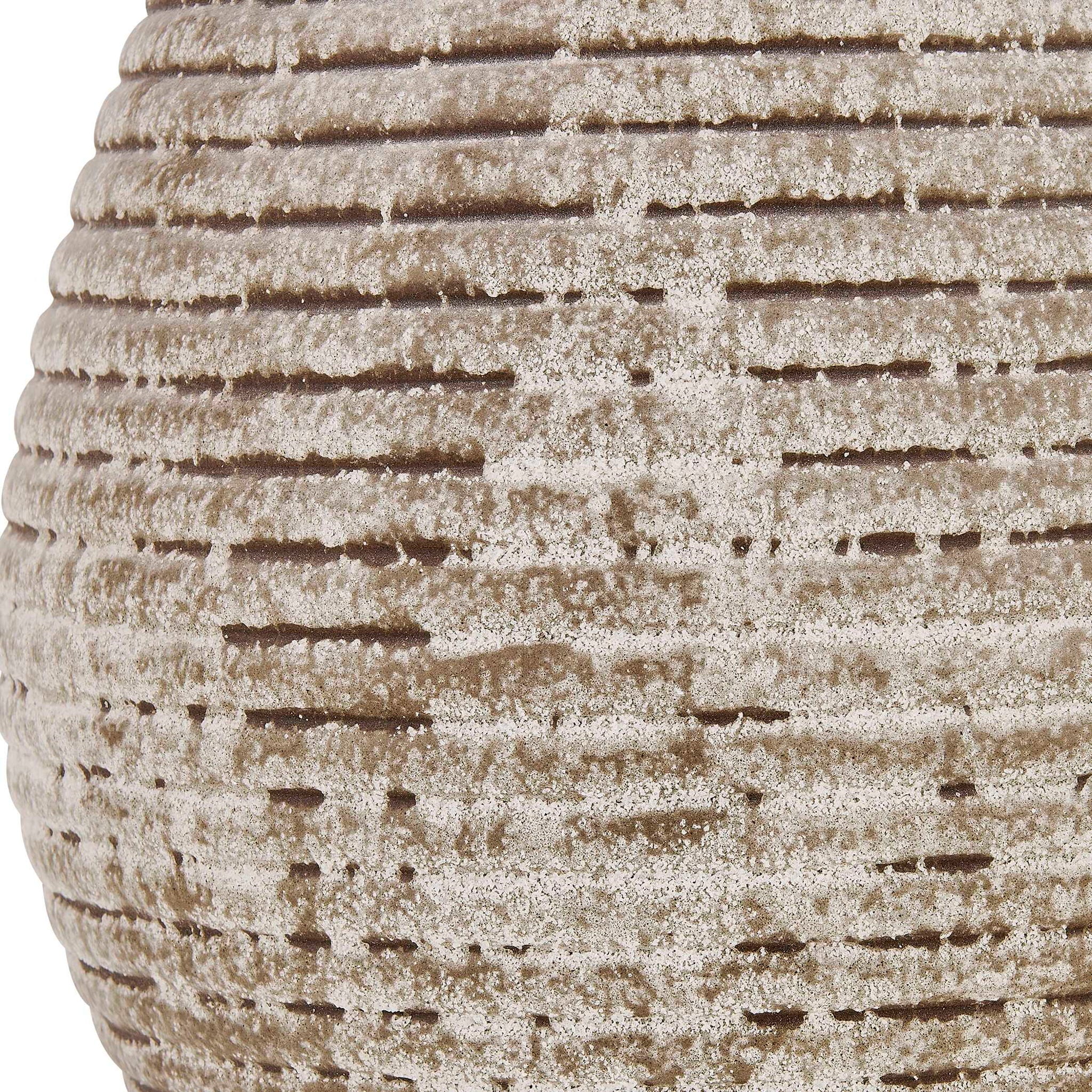 Dorothea - Textured Table Lamp - Brown / Gray