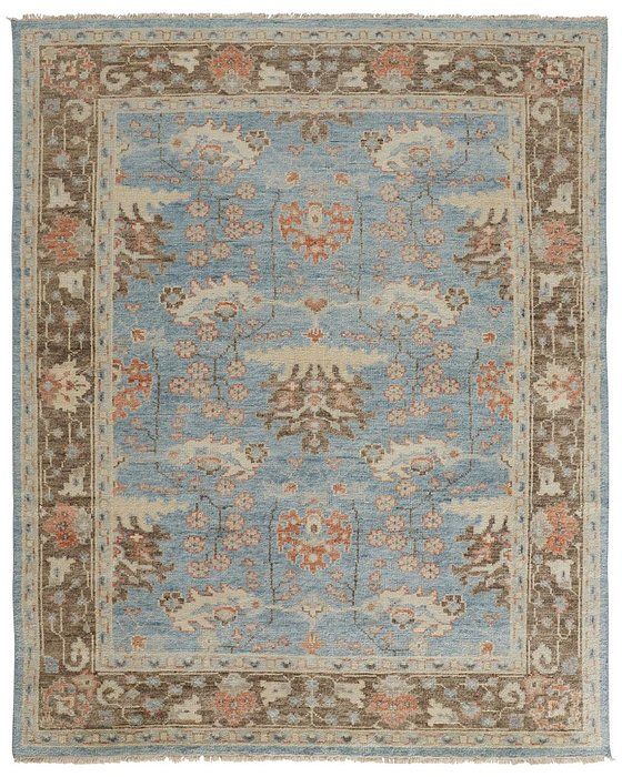 BEALL Collection - 6710F Blue/Brown