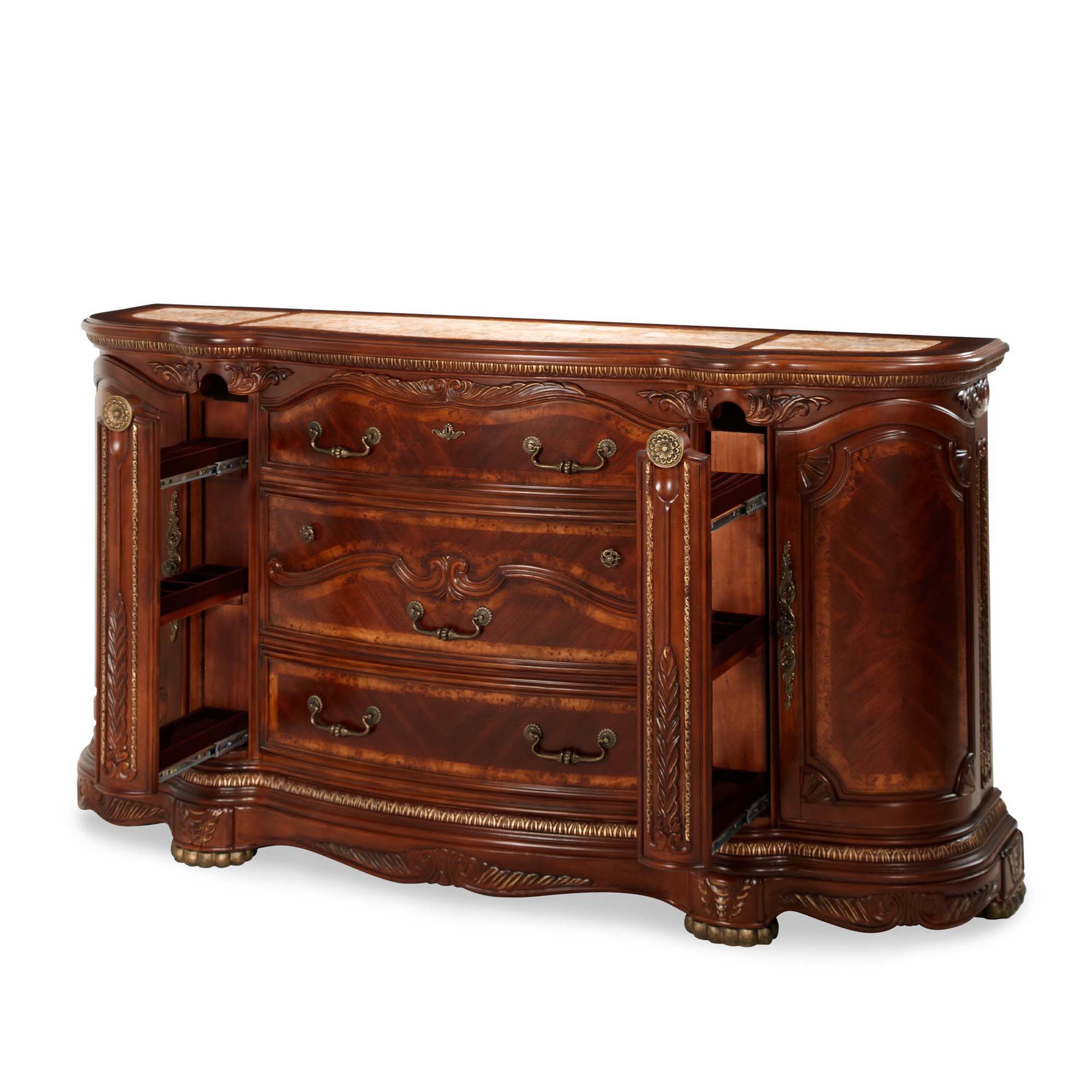 Cortina - Dresser - Honey Walnut