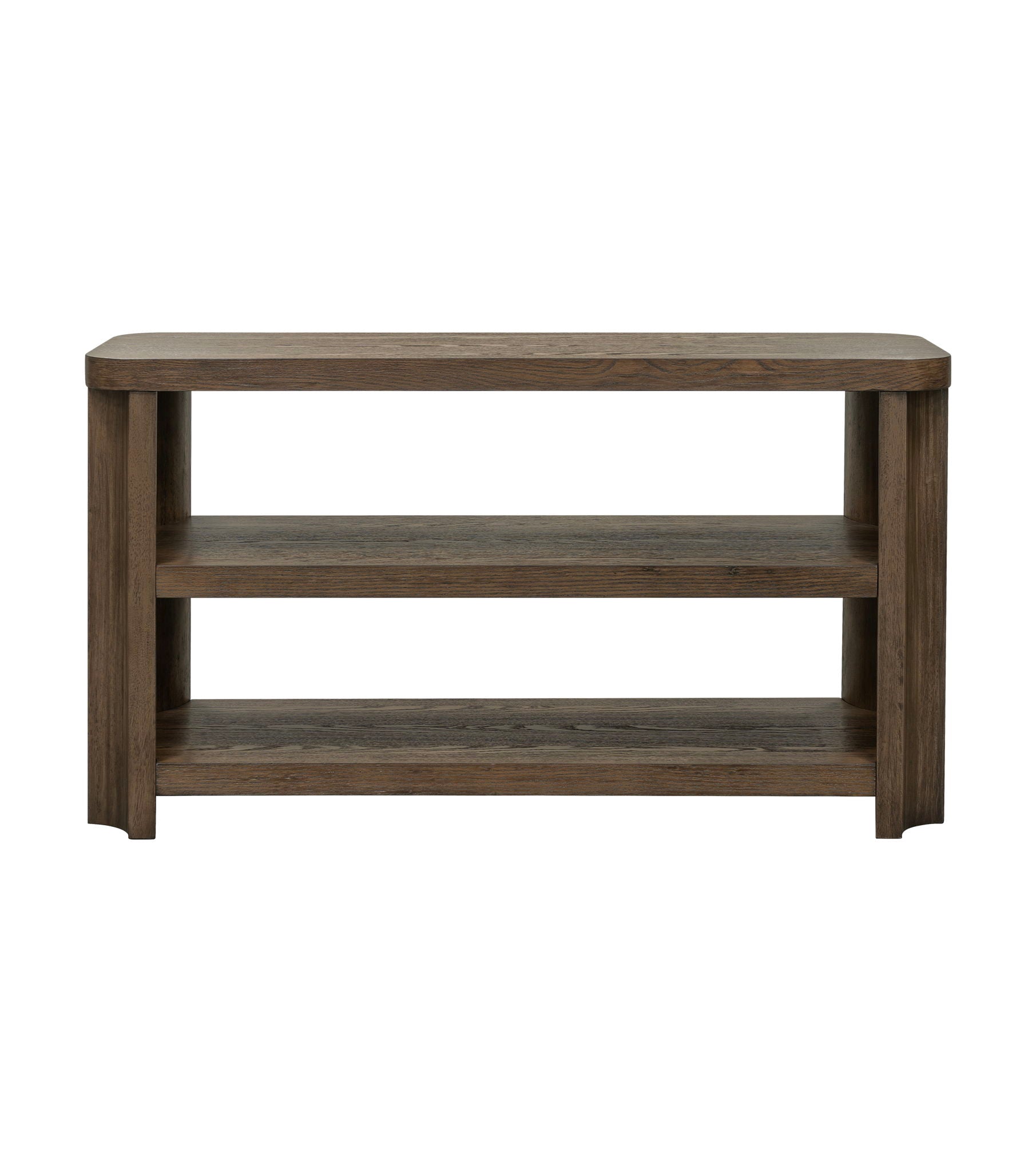 Griffin - Console Table - Graphite Oak