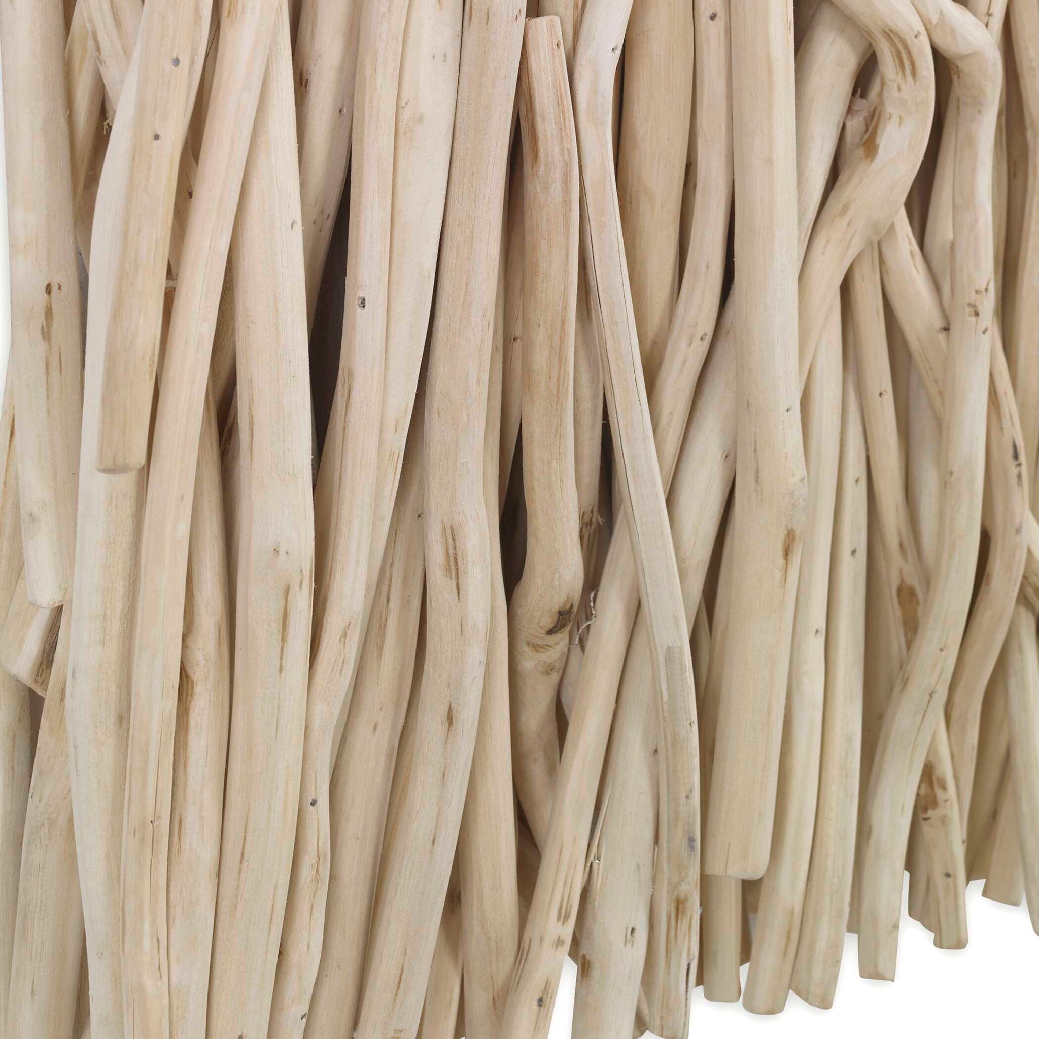Gathered Teak - Square Wood Wall Decor