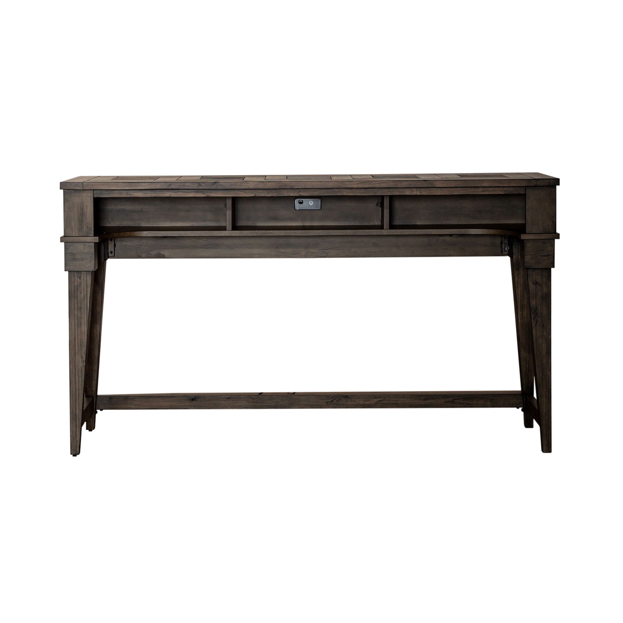 Arrowcreek - Console Bar Table - Weathered Stone