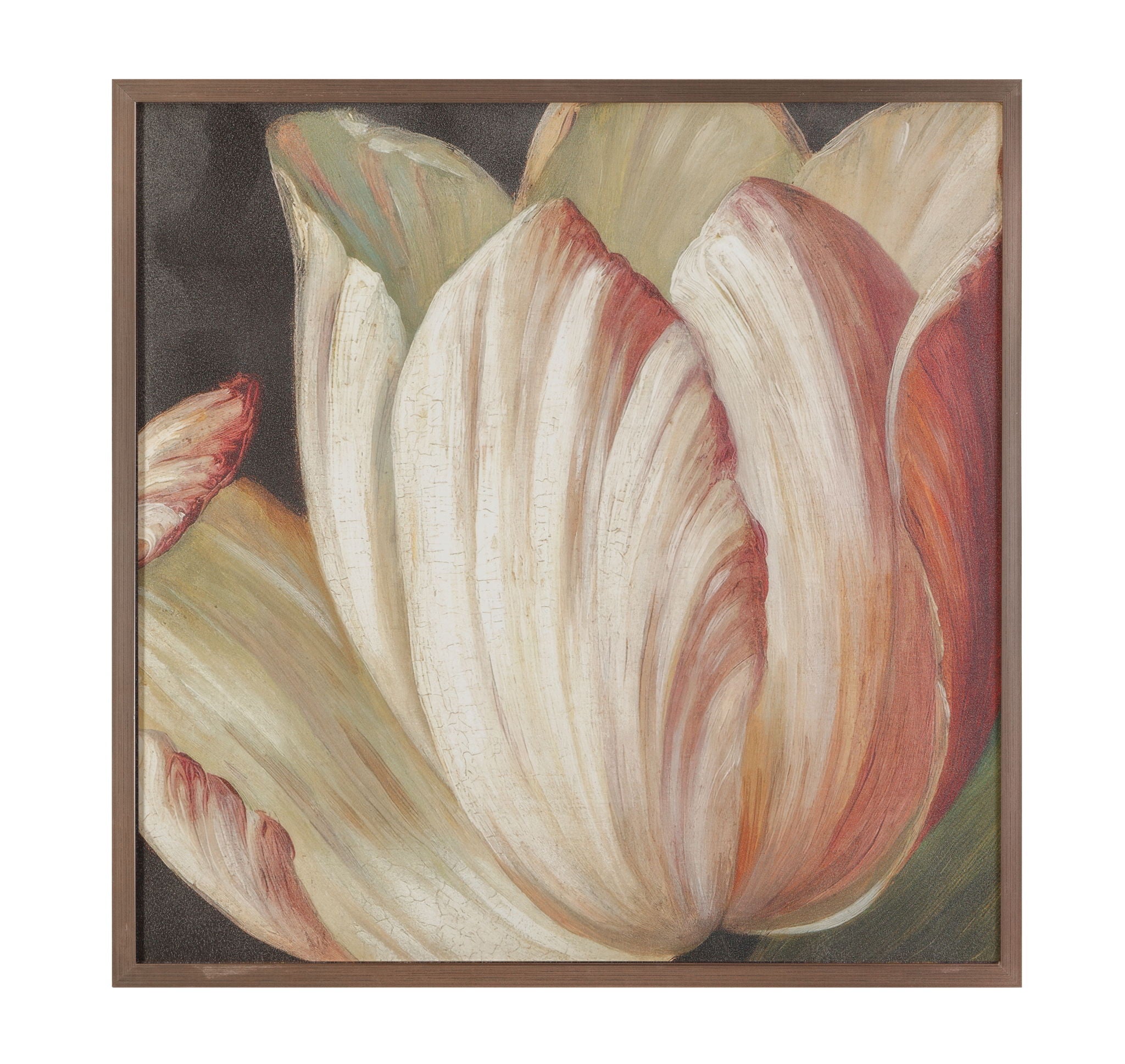 The Secret Garden - Detail Framed Print - Pink