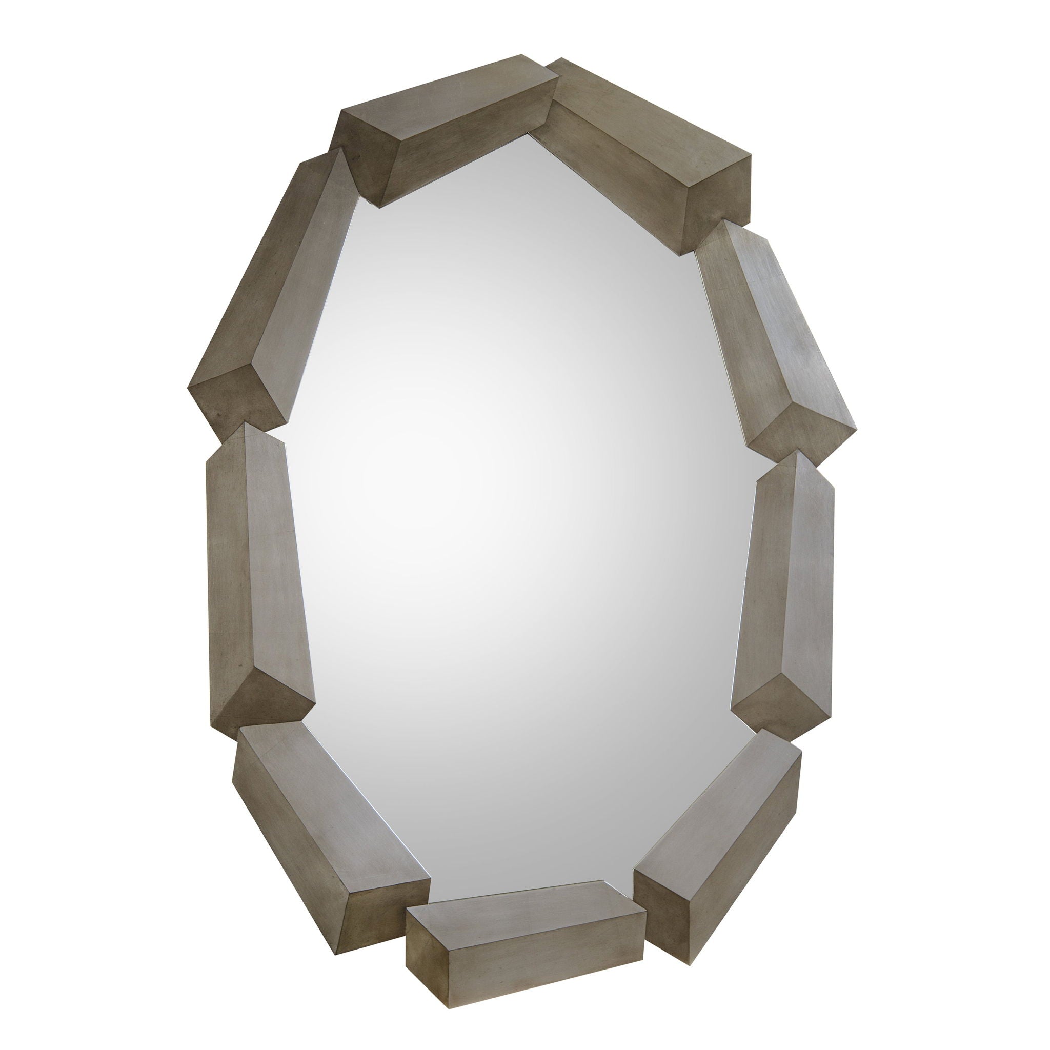 Trompe L'Oeil Mirror Silver