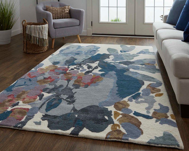 DAFNEY Collection - 8869F Blue/Multi
