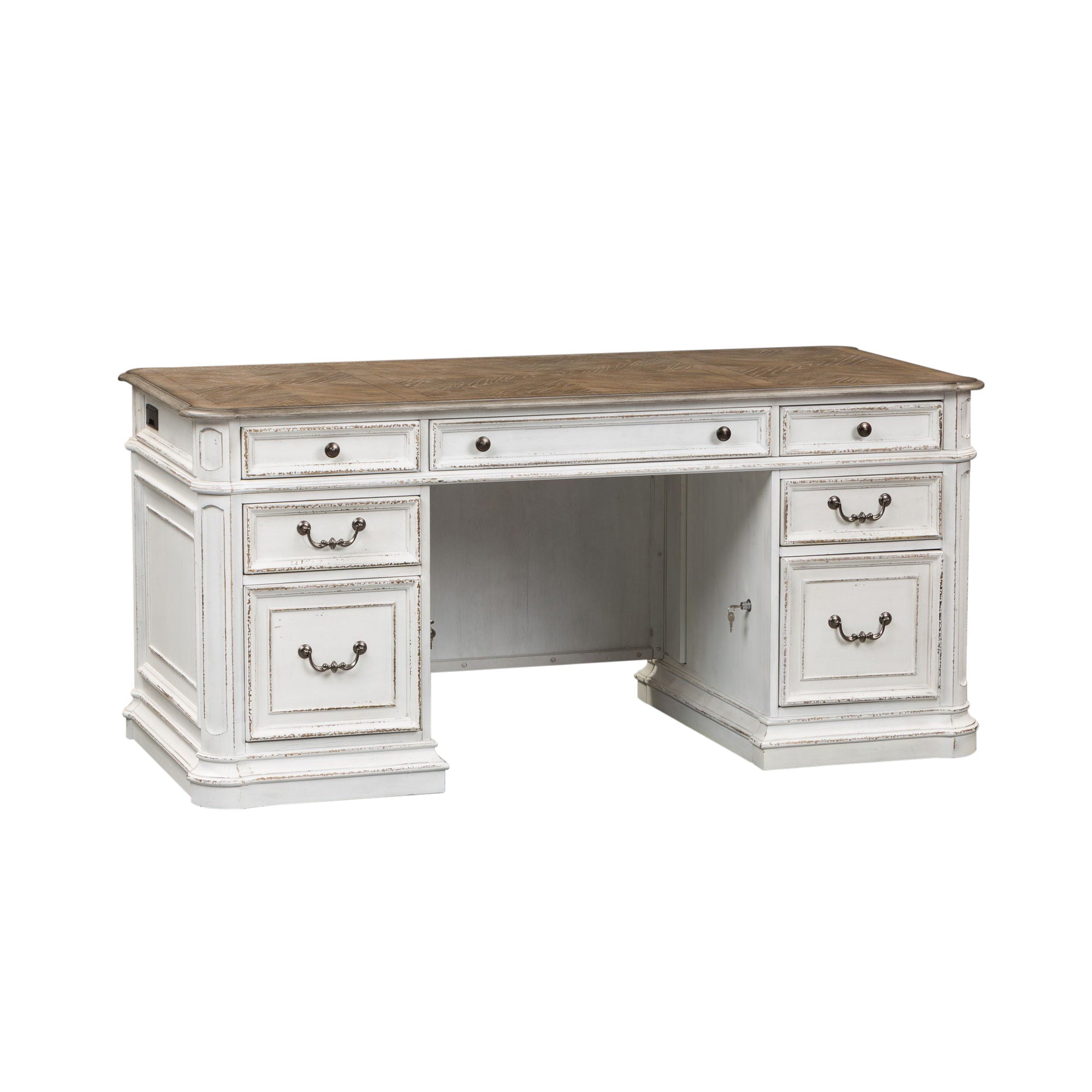 Magnolia Manor - Desk - Antique White