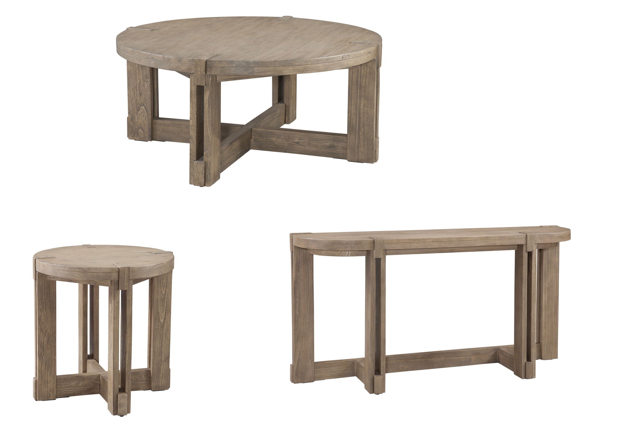 McGuire - Cocktail Table - Dark Brown