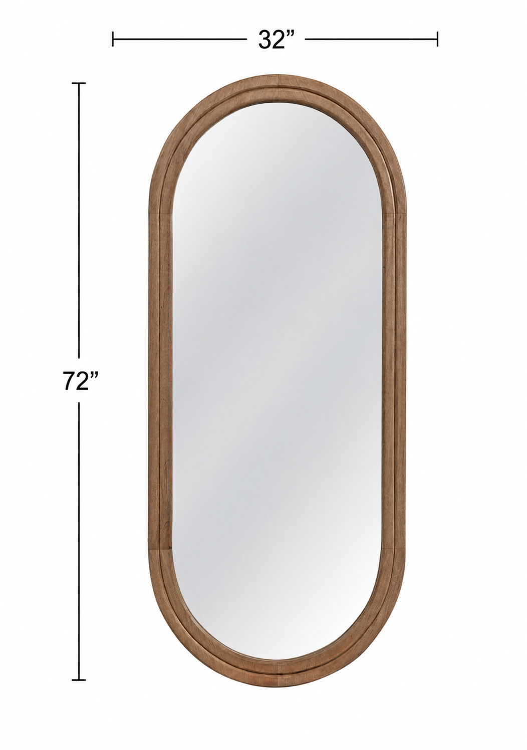 Jaxton - Wall Mirror - Natural