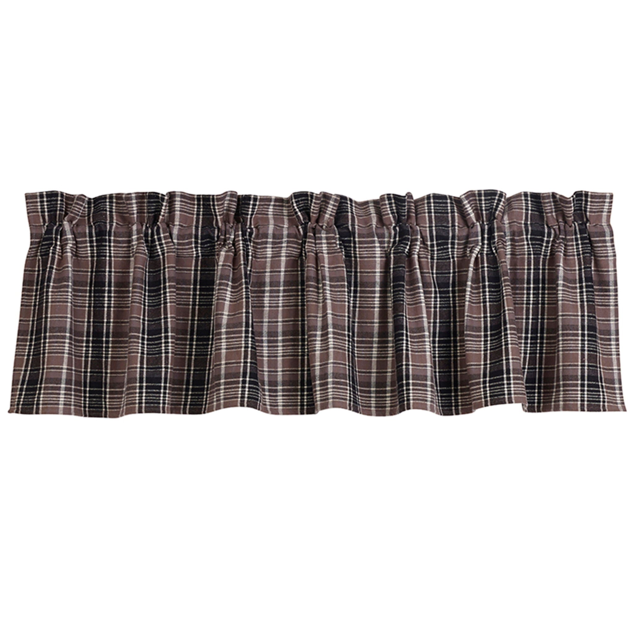 Whistler - Plaid Valance - Gray