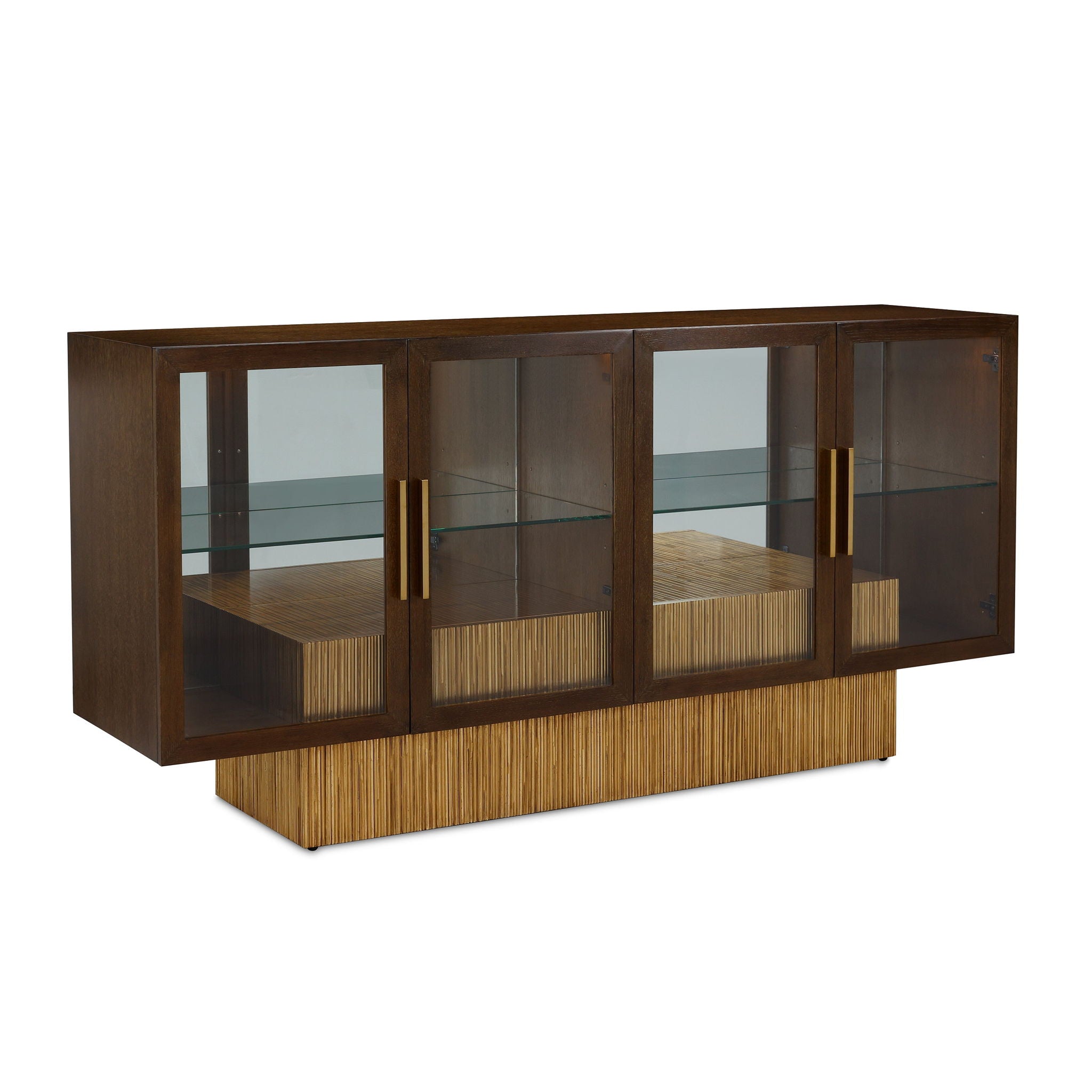 Suffolk Four-Door Lighted Credenza