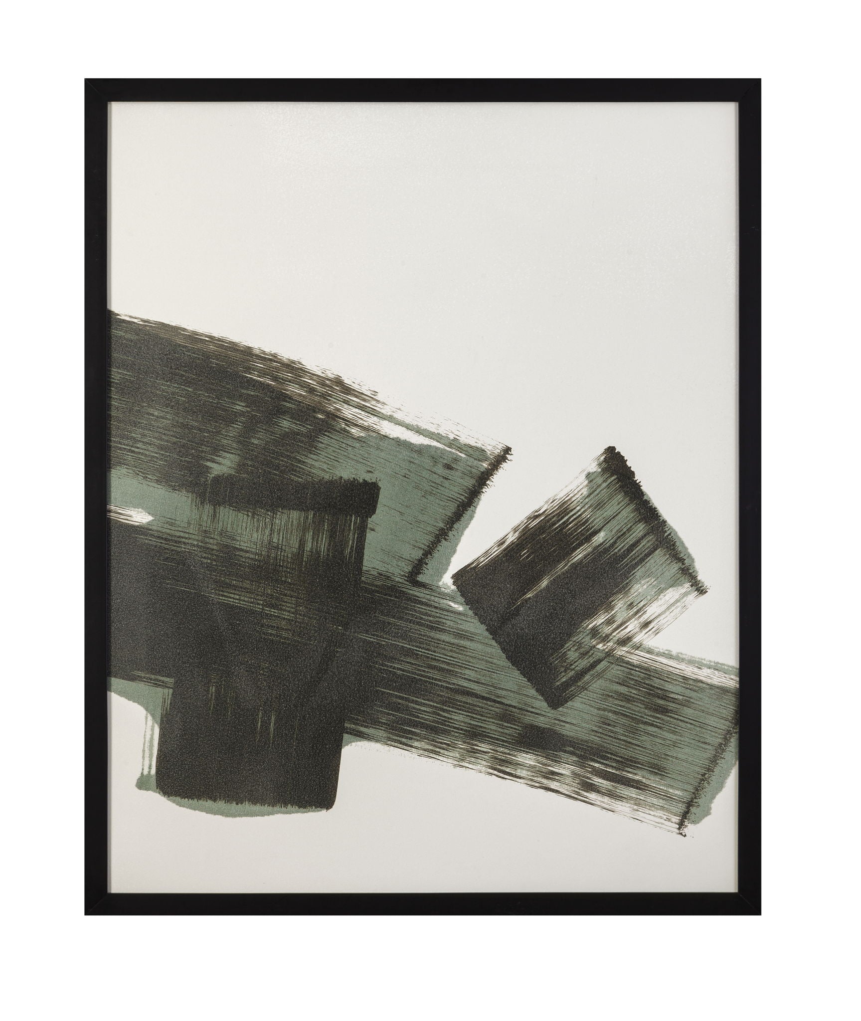 Dynamic Detail Framed Print - Black
