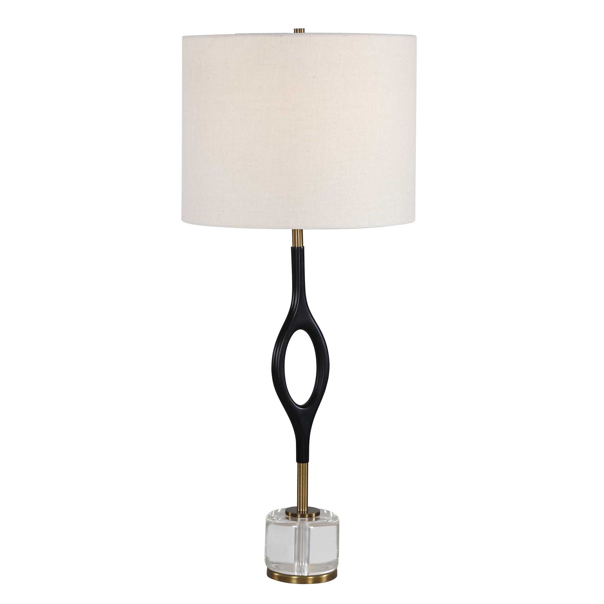 Maryam - Cordless Led Buffet Lamp - Black / Bronze