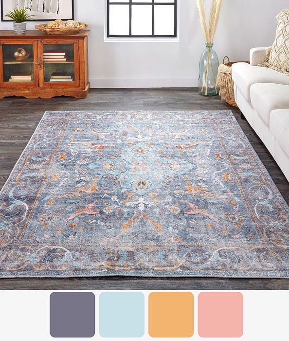 PERCY Collection - 39AFF Blue/Multi