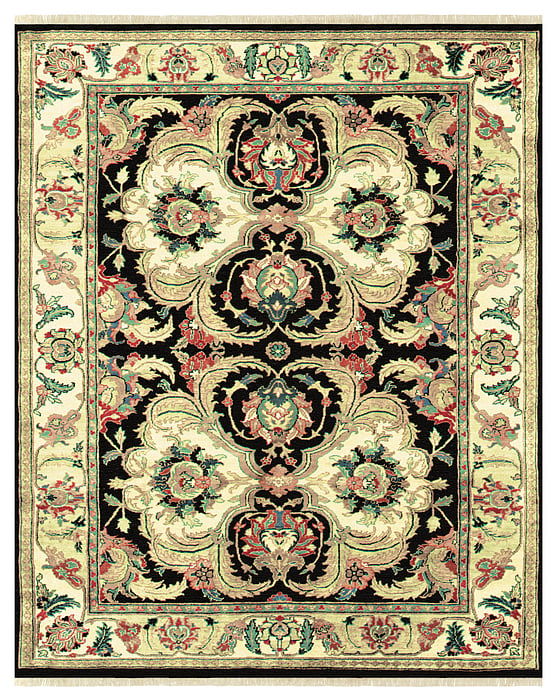 PAVILLION II Collection - 6087F Black/Ivory