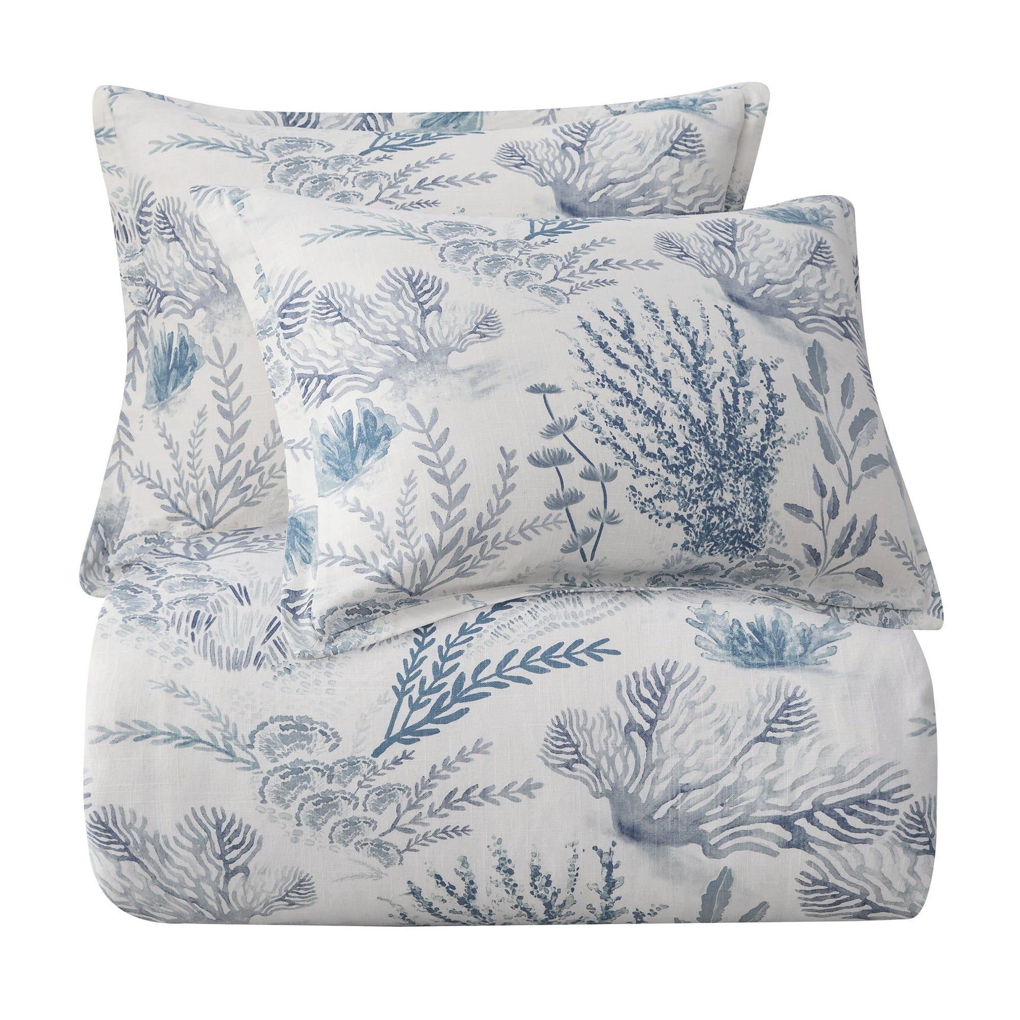 Oceania - King Duvet Cover Set (Set of 3) - Blue