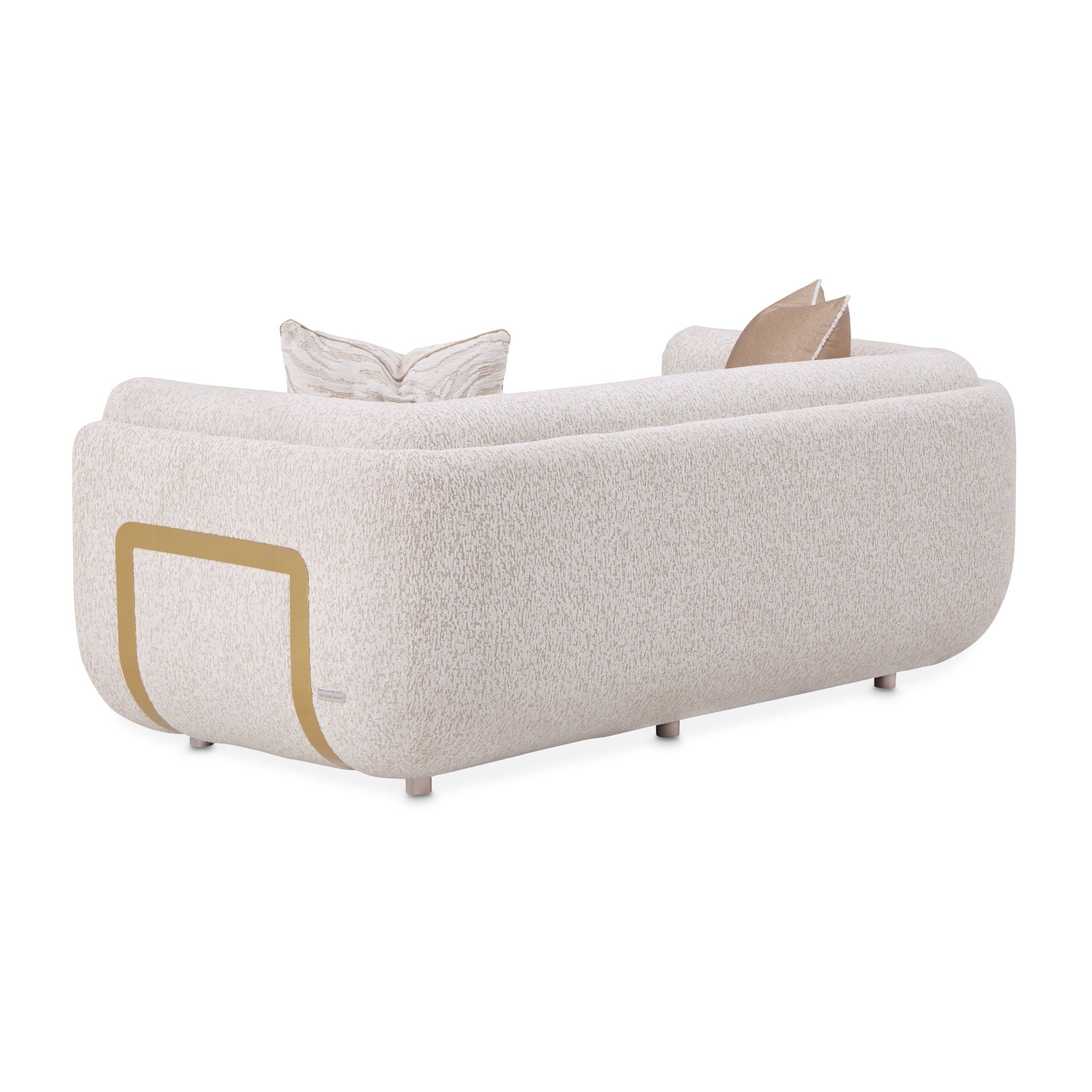Savannah Breeze - Loveseat - Cashmere / Gold
