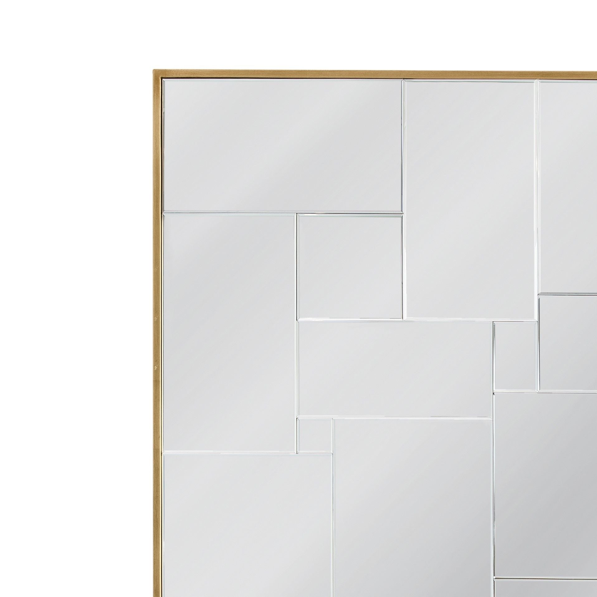 Delphine - Floor Mirror - Antique Gold