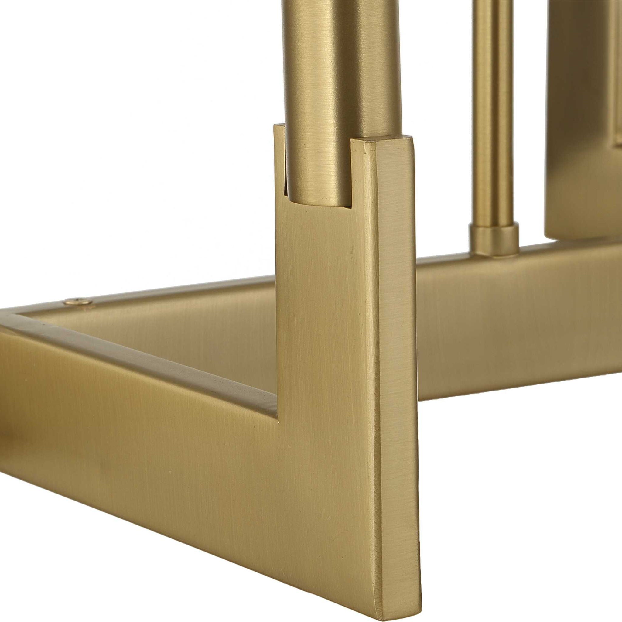 Cordoba - 8 Light Linear Chandelier - Gold