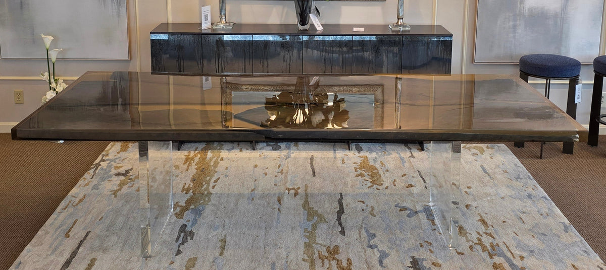 Glacial Collector’s Piece — One-of-One Dining Table