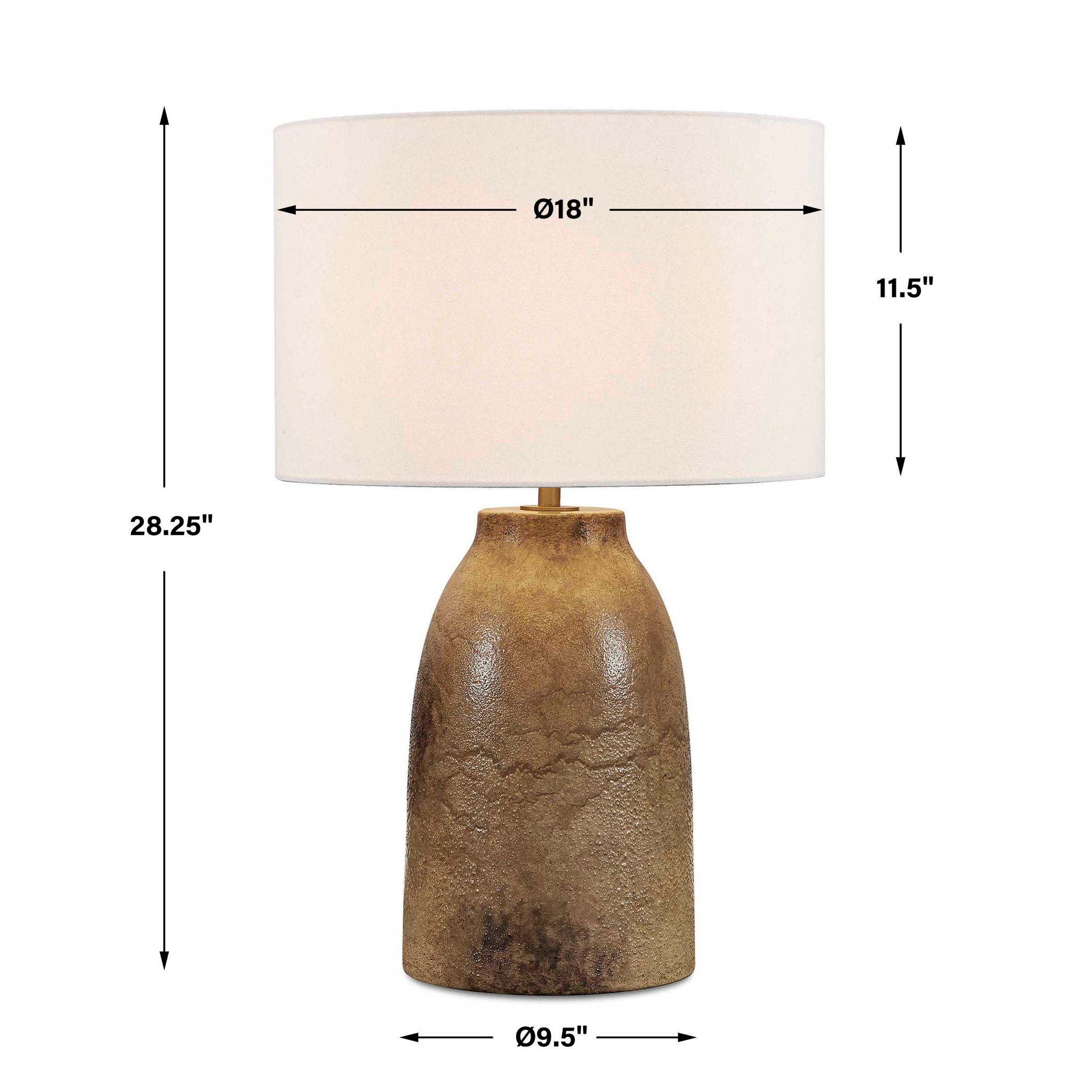 Harris - Table Lamp - Mottled Brown