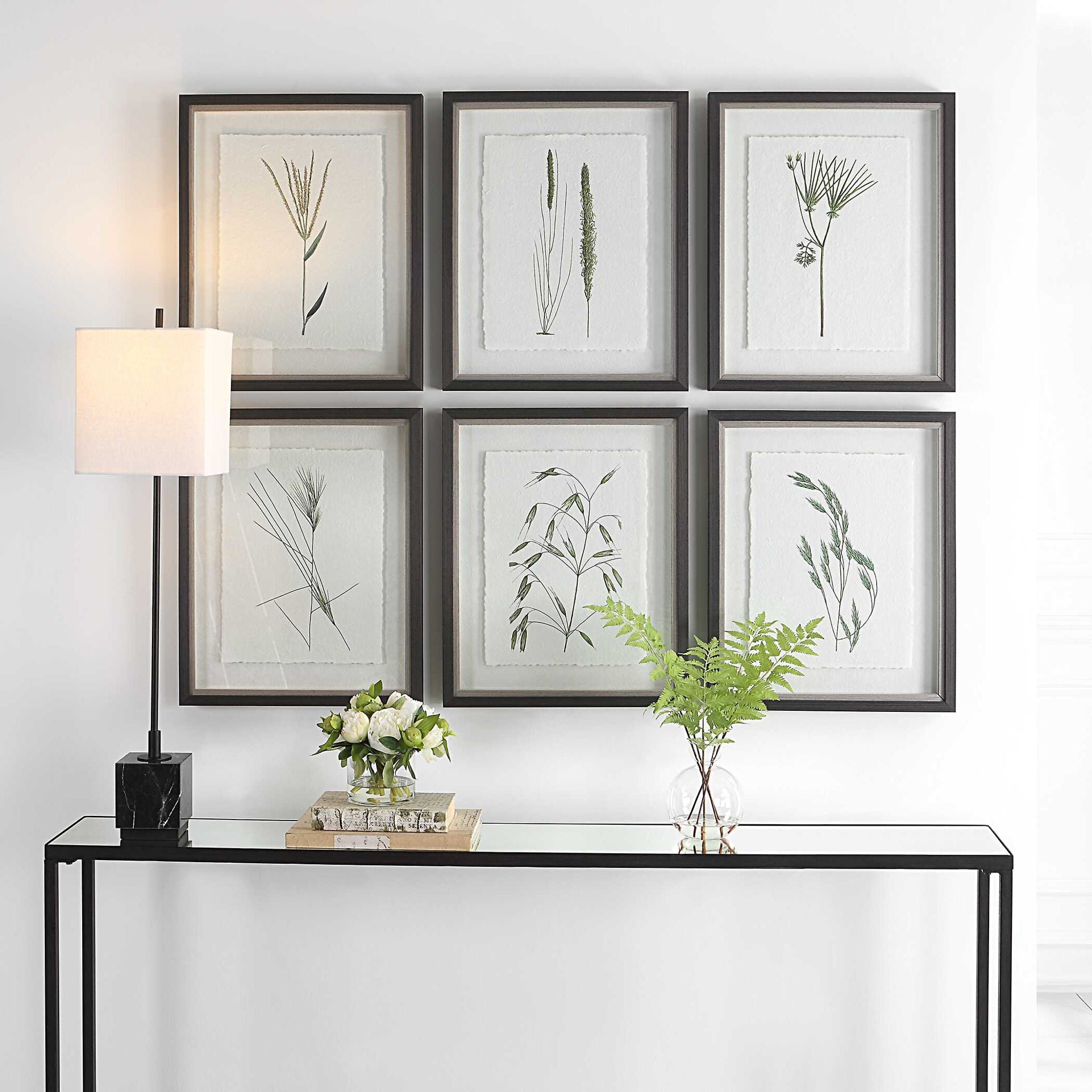 Forest - Finds Framed Prints (Set of 6)