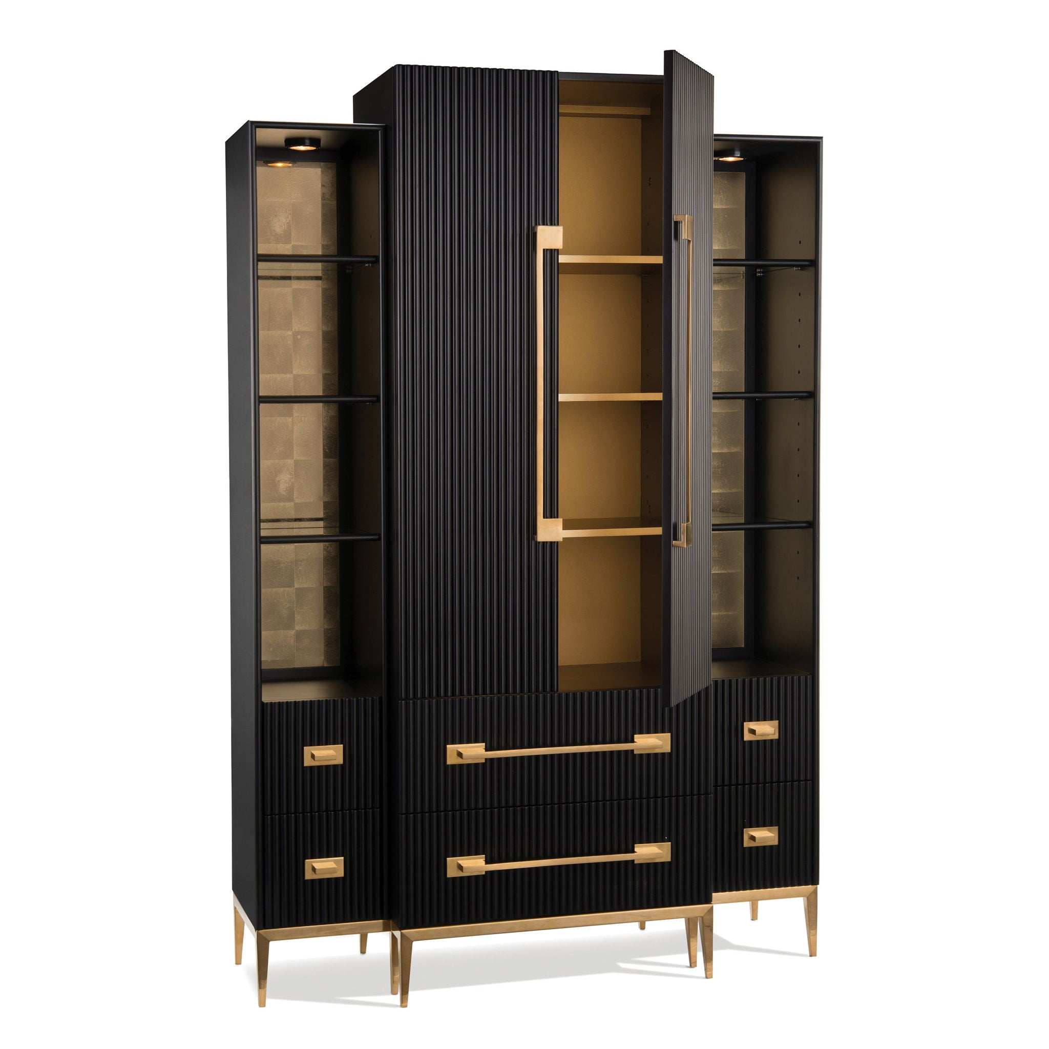 Black Satin Cabinet