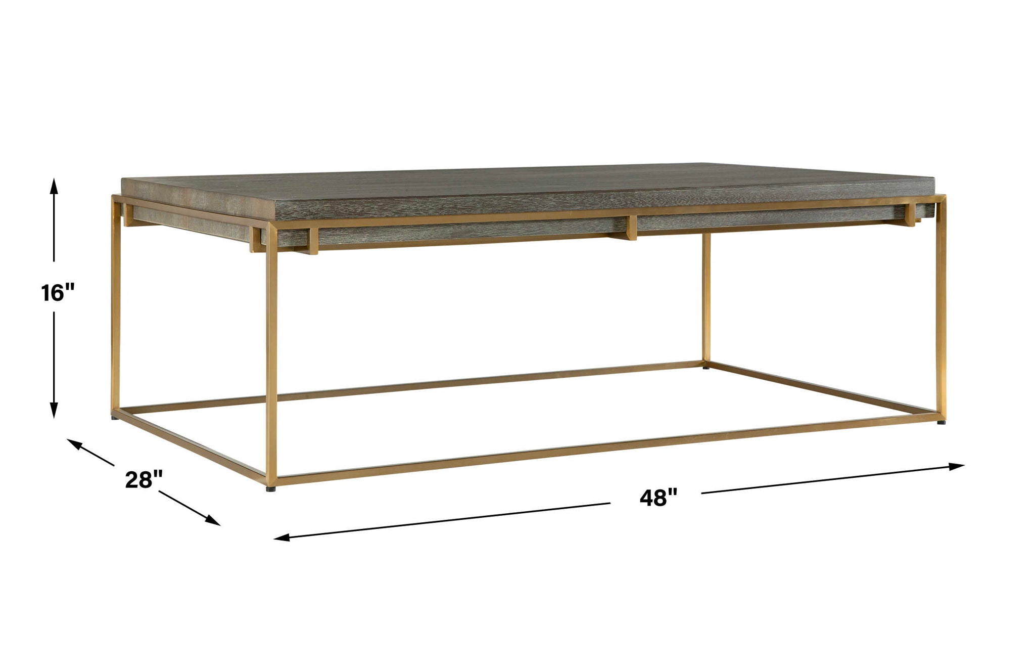 Surround - Sark Coffee Table - Walnut