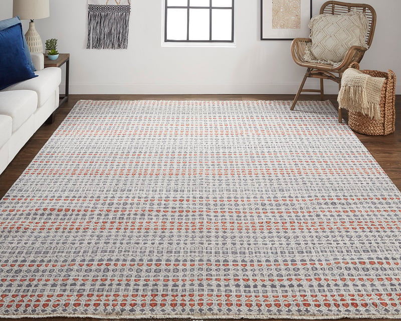 HARMON Collection - 6897F Gray/Rust