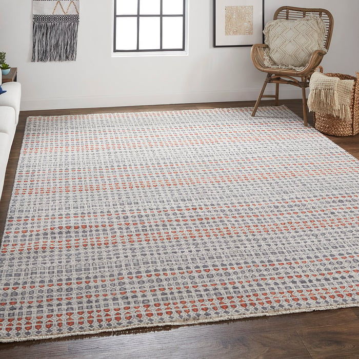HARMON Collection - 6897F Gray/Rust