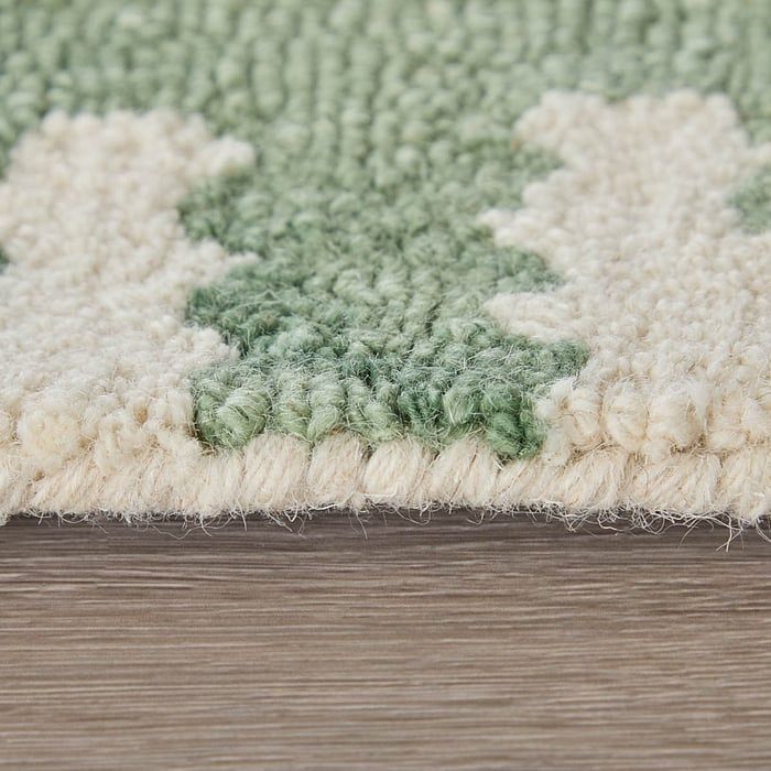 LORRAIN Collection - 8919F Green/Ivory