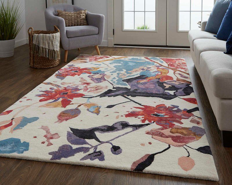 DAFNEY Collection - 8863F Red/Multi