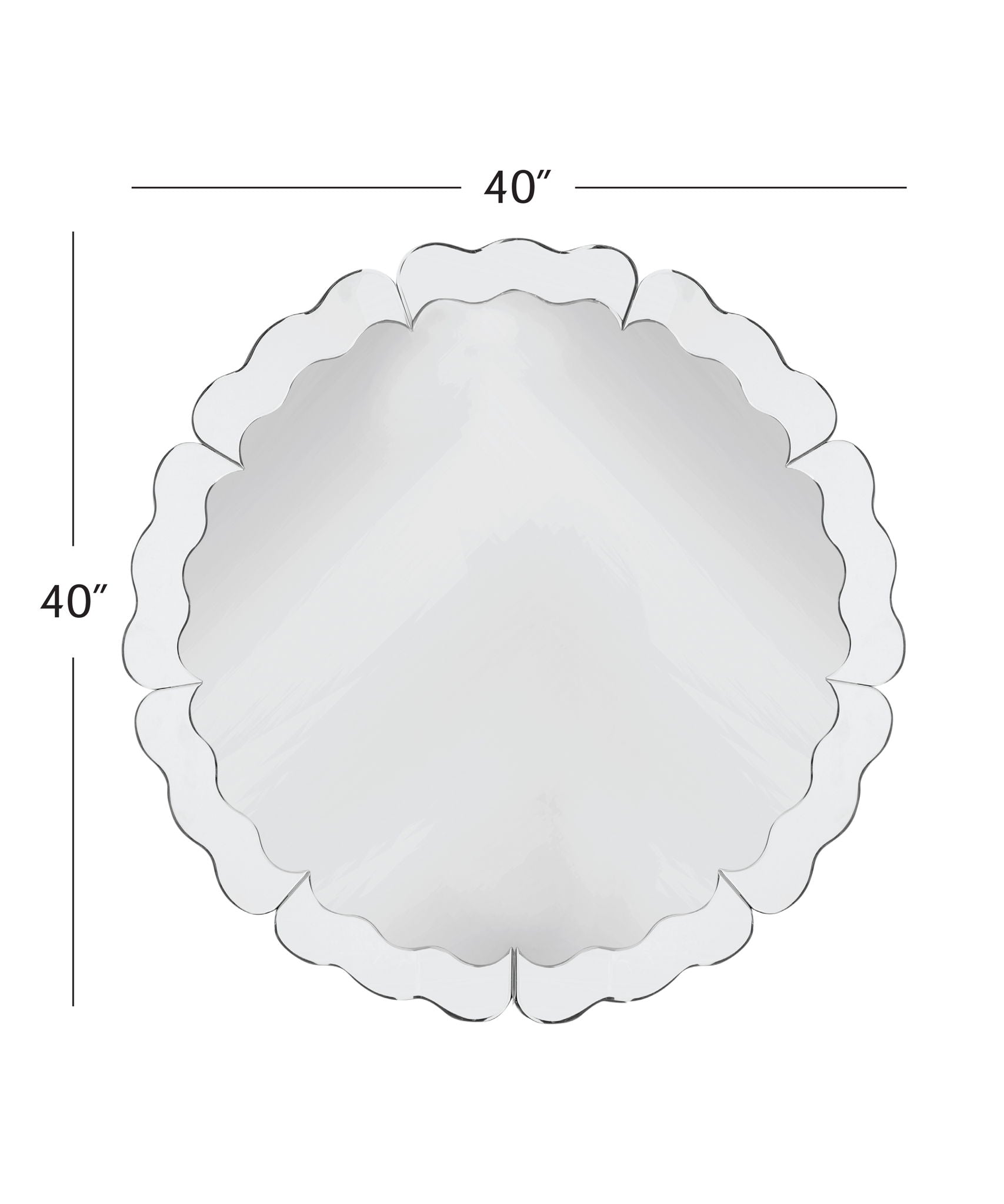 Alissar - Wall Mirror - Clear Mirror