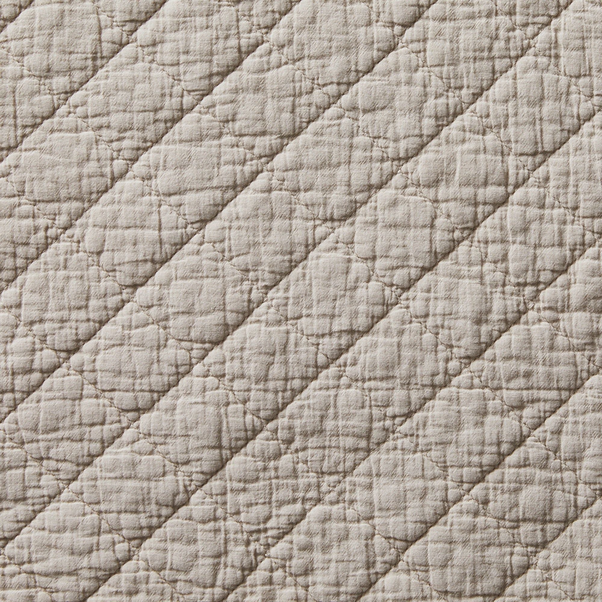Cotton Gauze - Twin Stonewashed Quilt - Sable