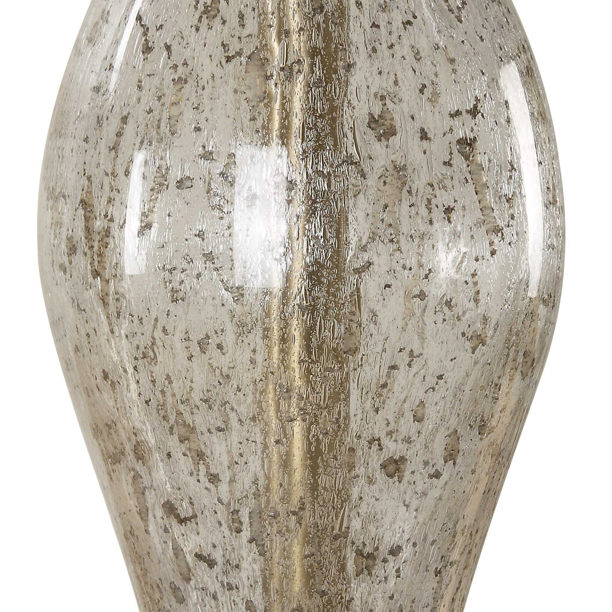 Out Of Time - Seeded Glass Table Lamp