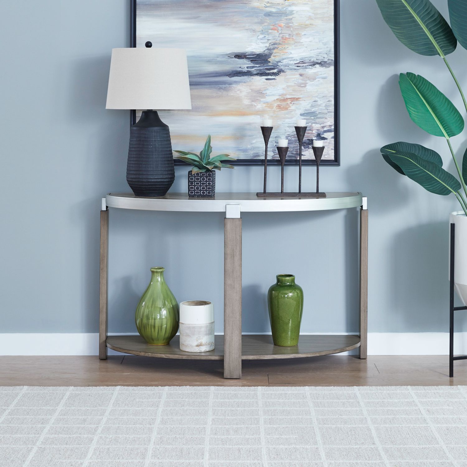 Sutton - Sofa Table - Bleached Sand
