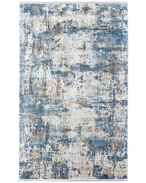 CADIZ Collection - 3891F Blue/Ivory