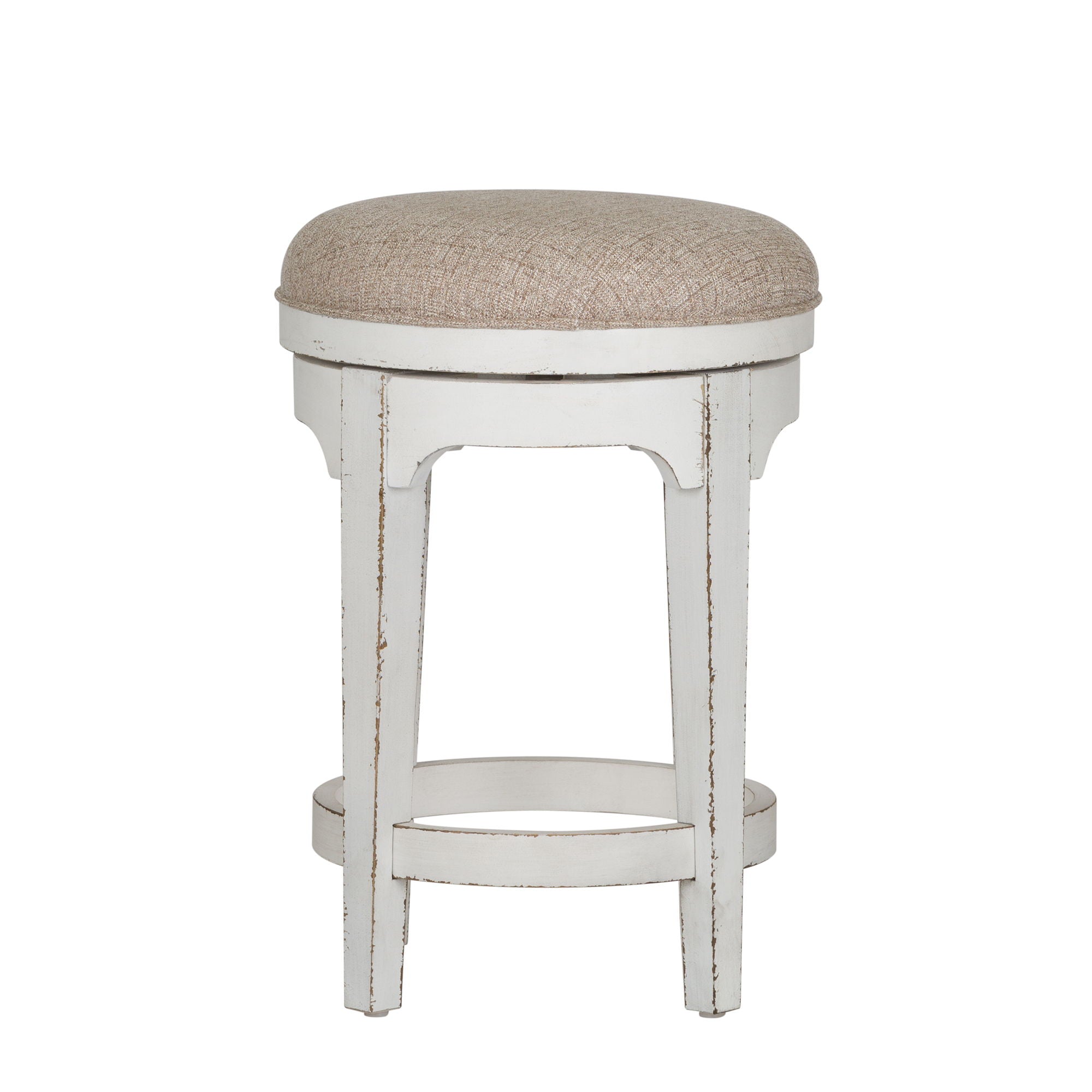 Magnolia Manor - Console Swivel Stool - Antique White