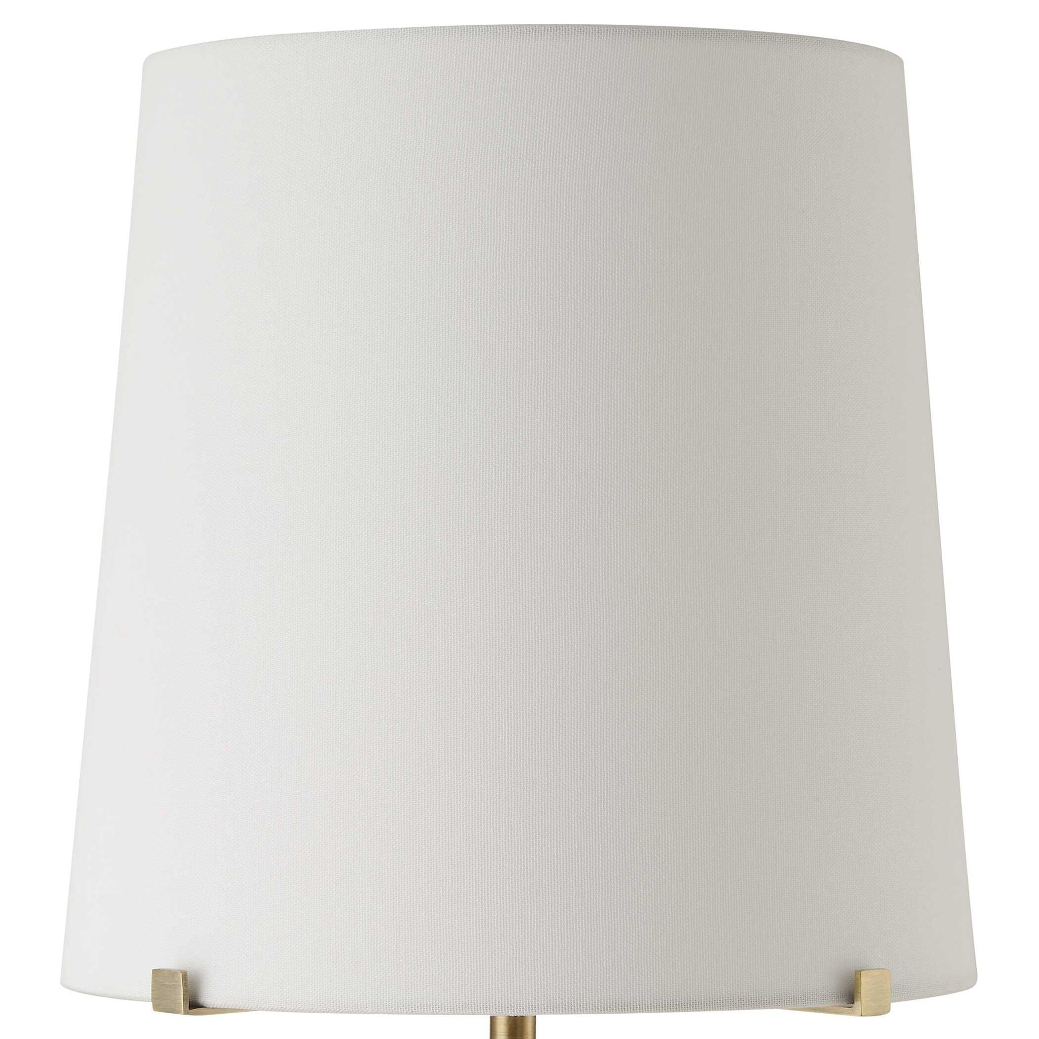 Sepia - Brown Marble Buffet Lamp