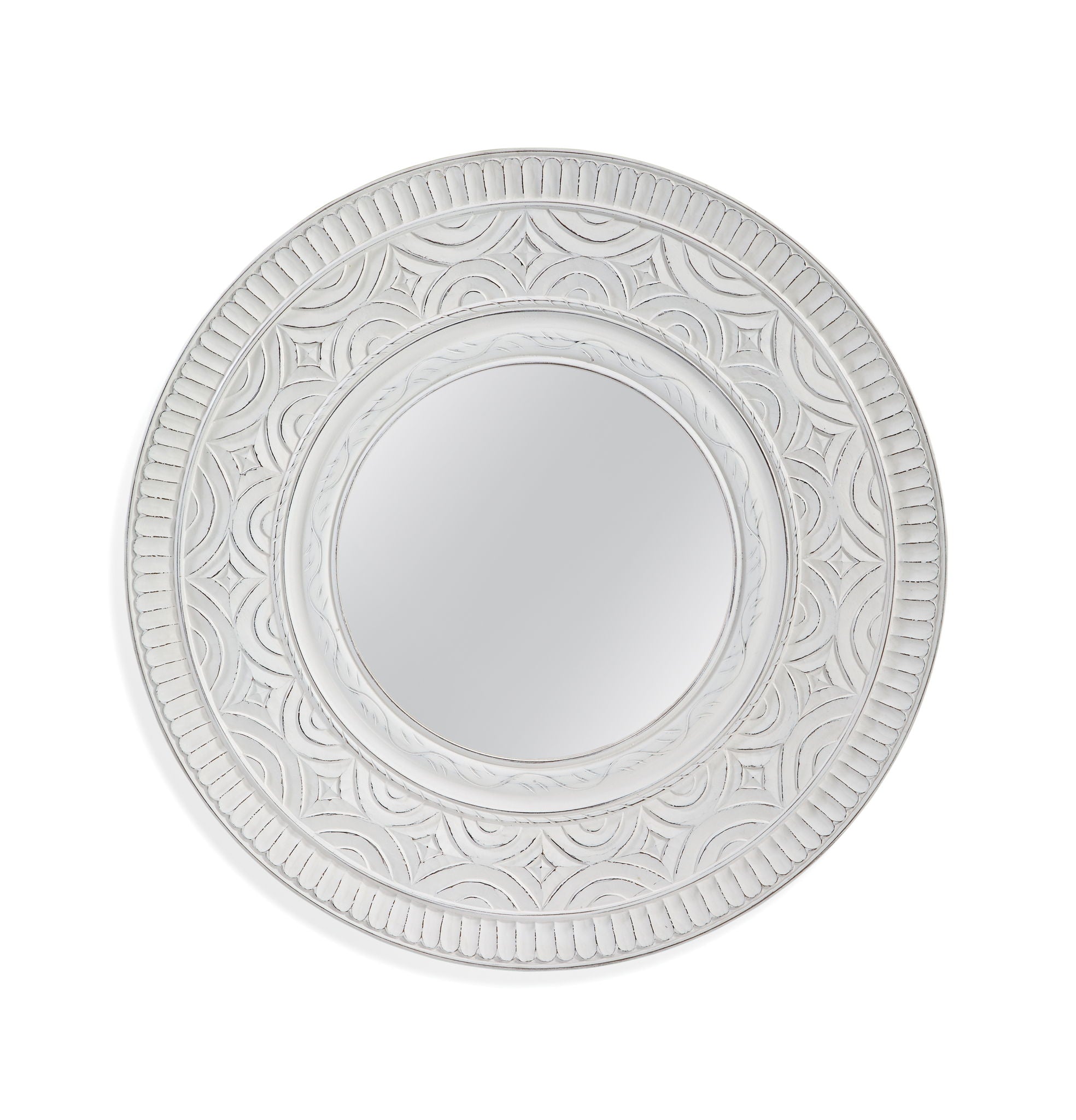 Holland - Wall Mirror - White