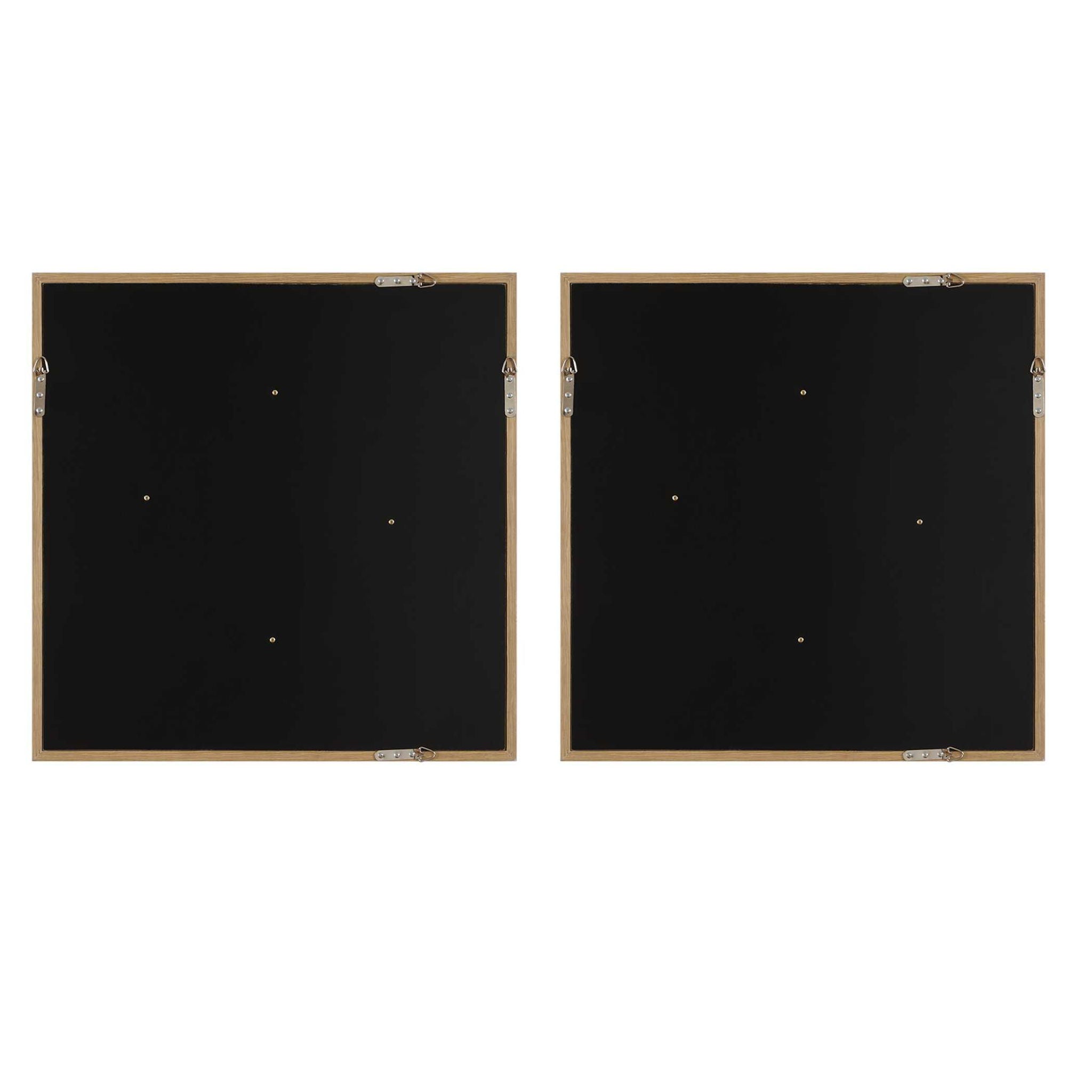 Between Lines - Abstract Painting (Set of 2) - Brown / White