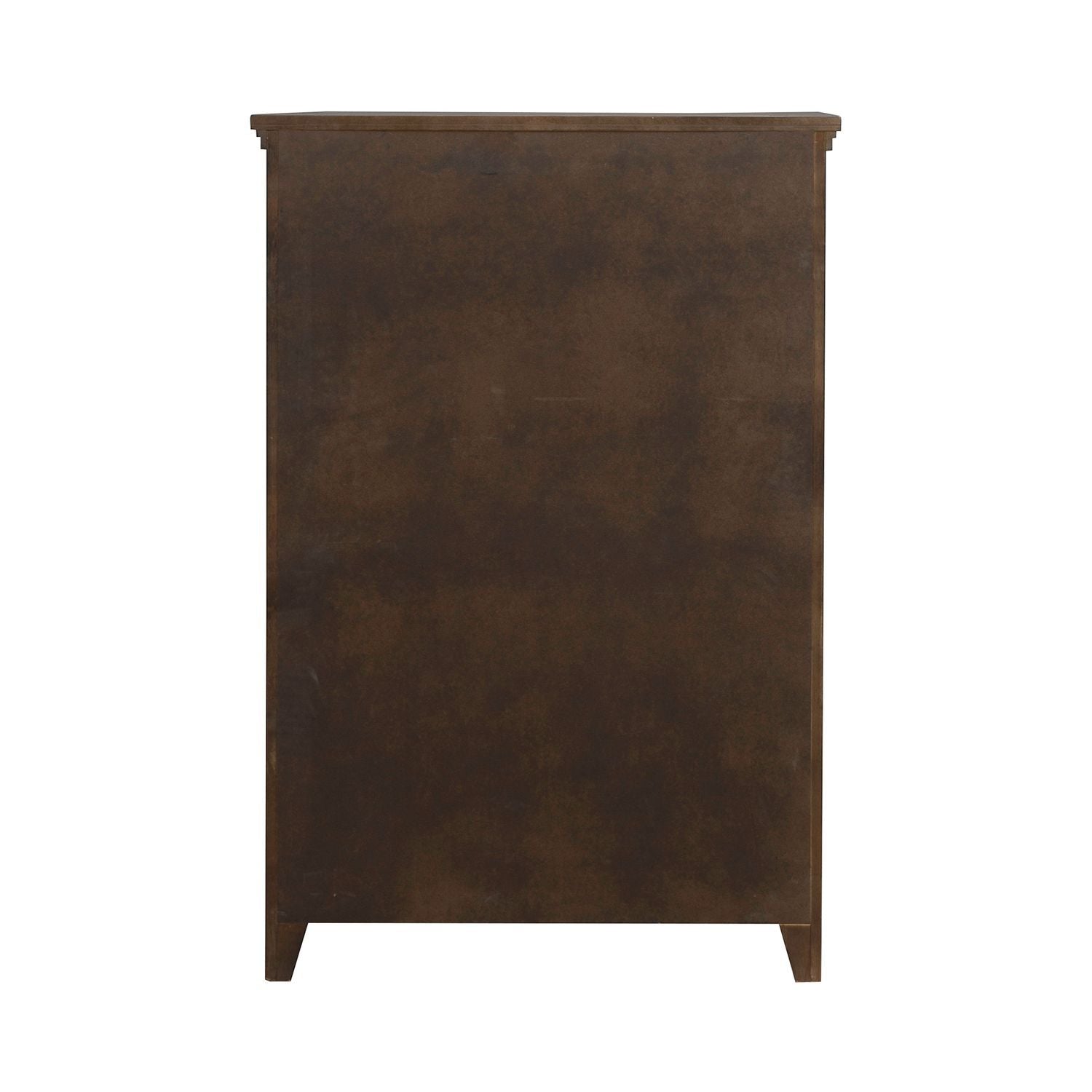 Carolina Park - 5 Drawer Chest - Amber Brown